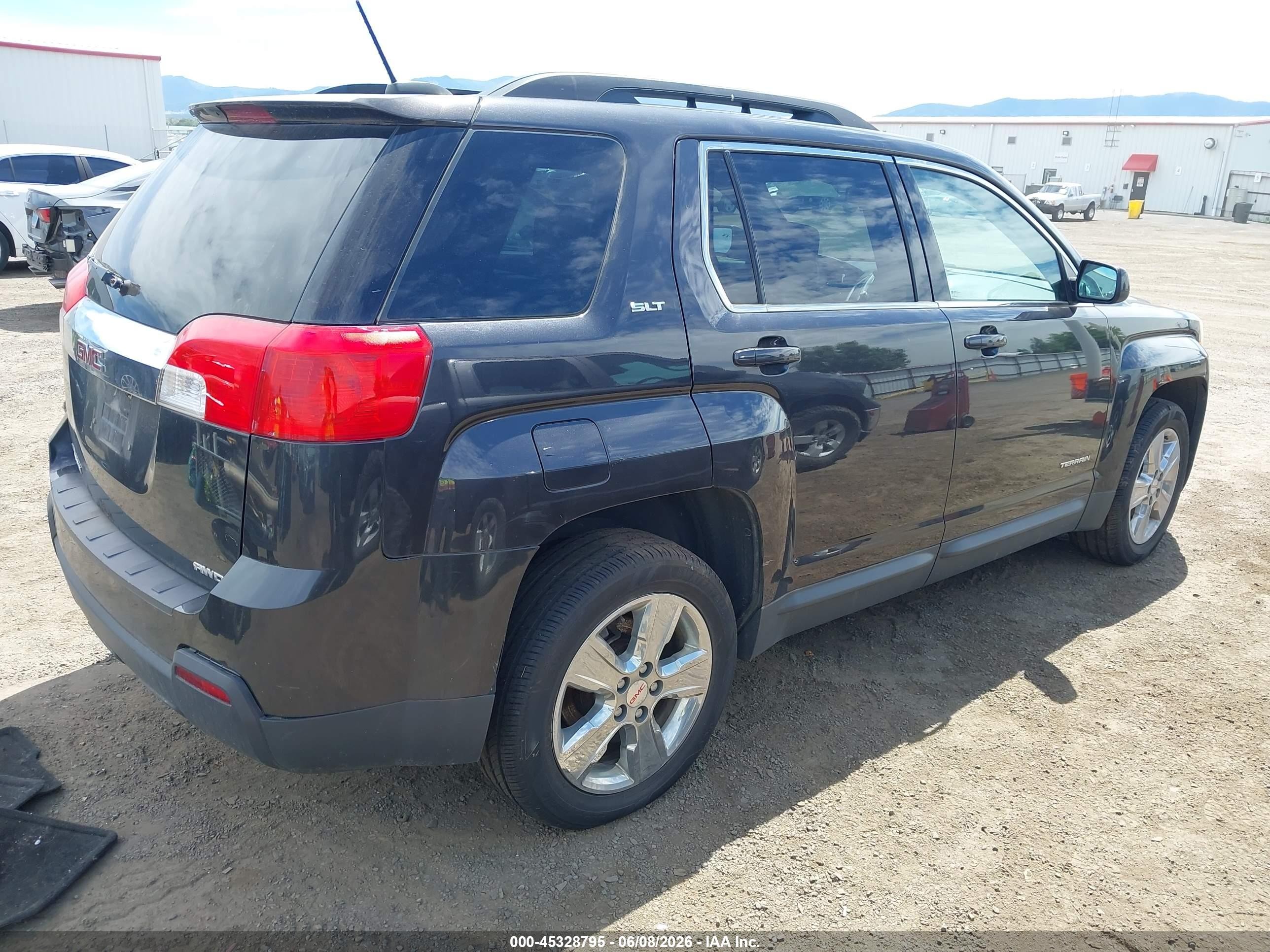 2015 Gmc Terrain Slt-1 Black vin: 2GKFLXEK6F6198561