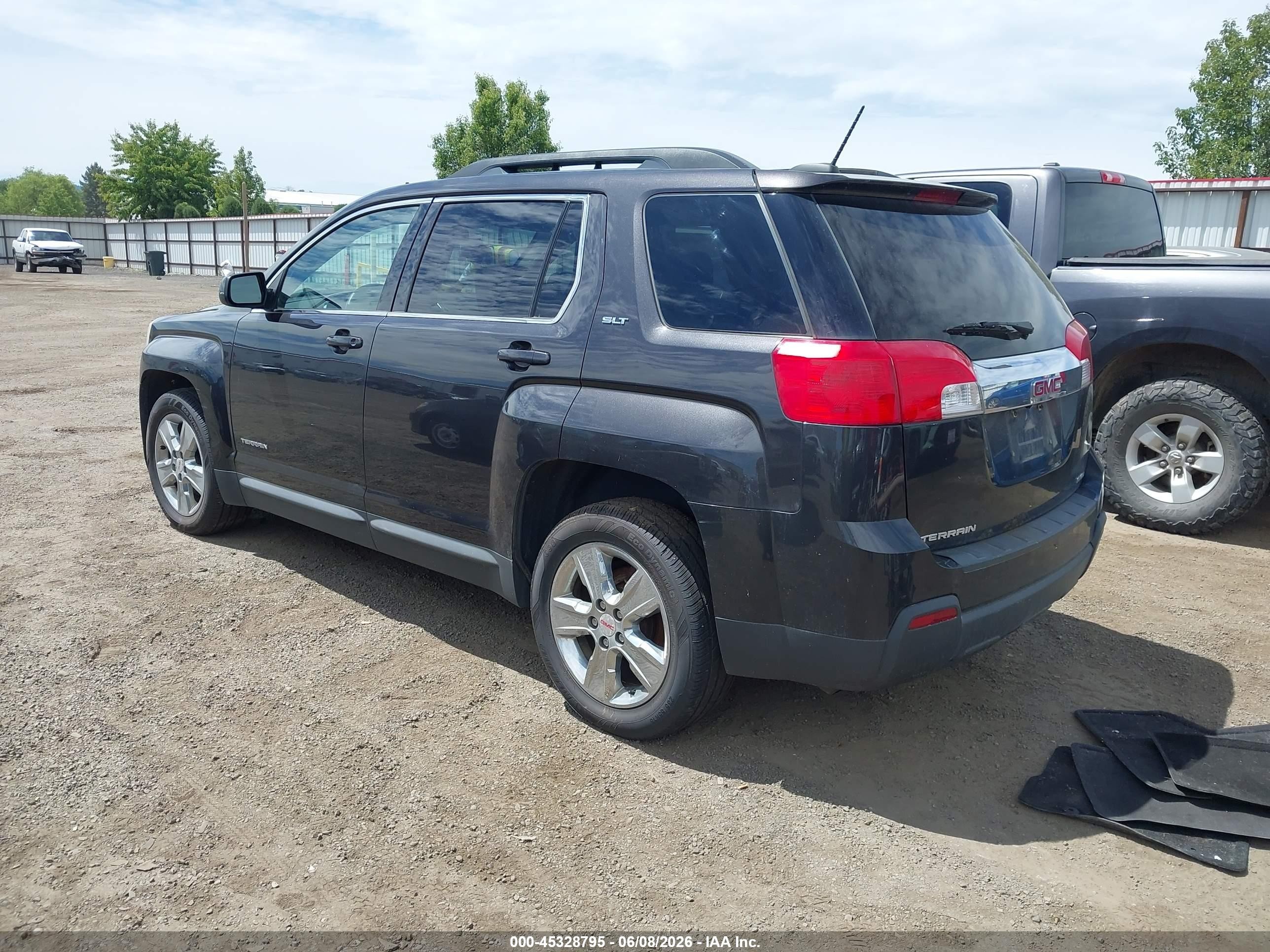 2015 Gmc Terrain Slt-1 Black vin: 2GKFLXEK6F6198561