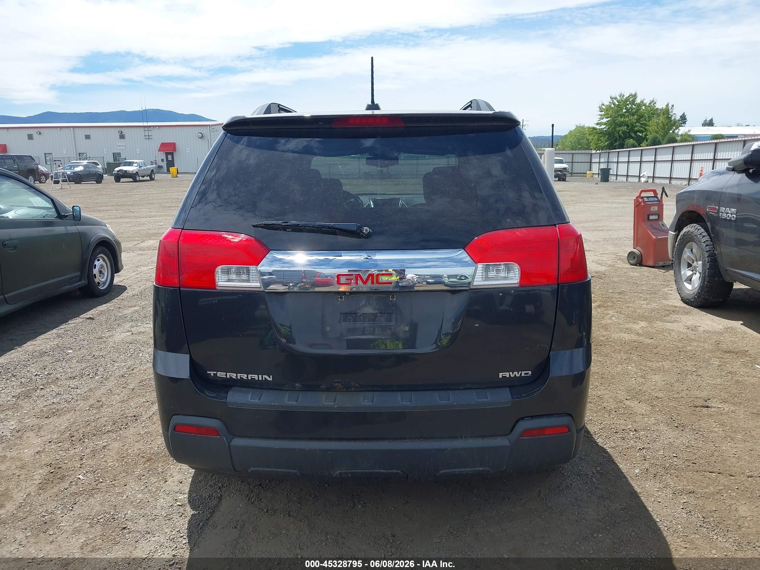 2015 Gmc Terrain Slt-1 Black vin: 2GKFLXEK6F6198561