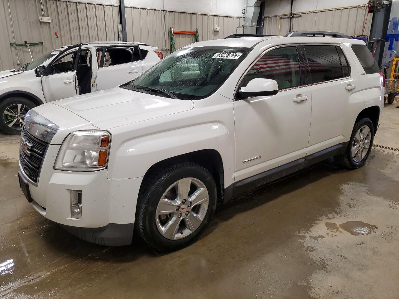 2015 Gmc Terrain Белый vin: 2GKFLXEK6F6341606