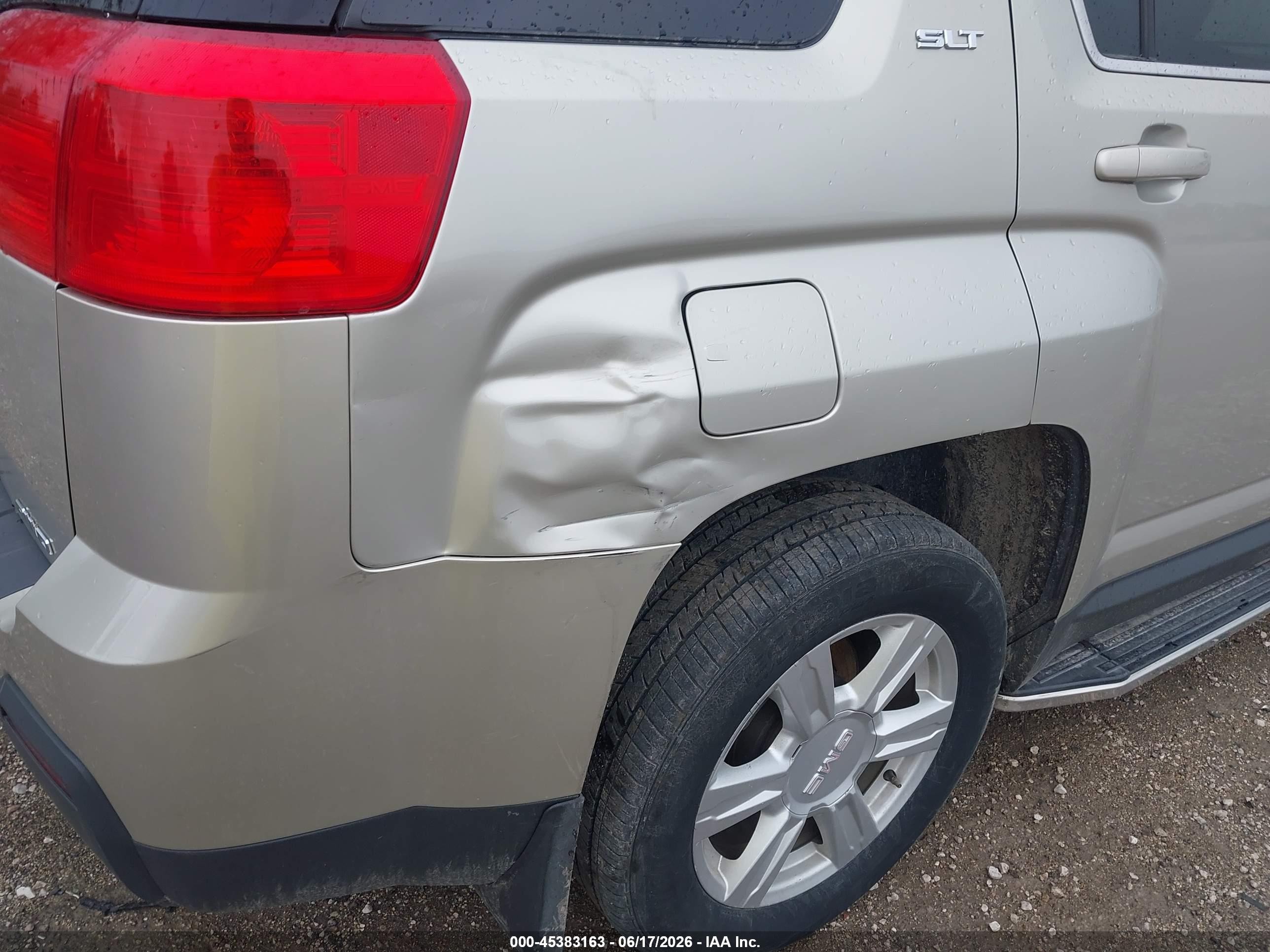 2014 Gmc Terrain Slt-1 Champagne vin: 2GKFLXEK7E6160058