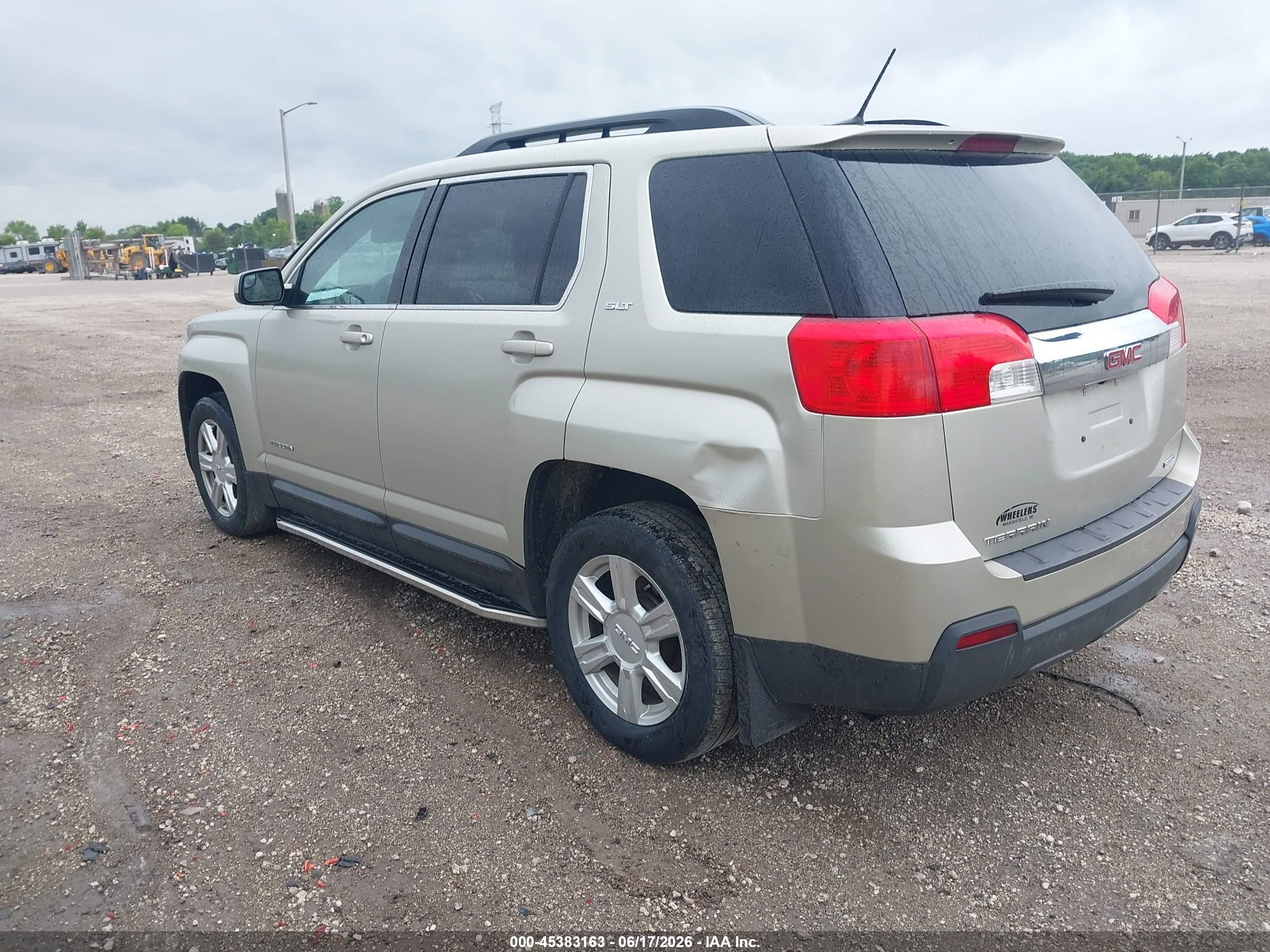 2014 Gmc Terrain Slt-1 Champagne vin: 2GKFLXEK7E6160058