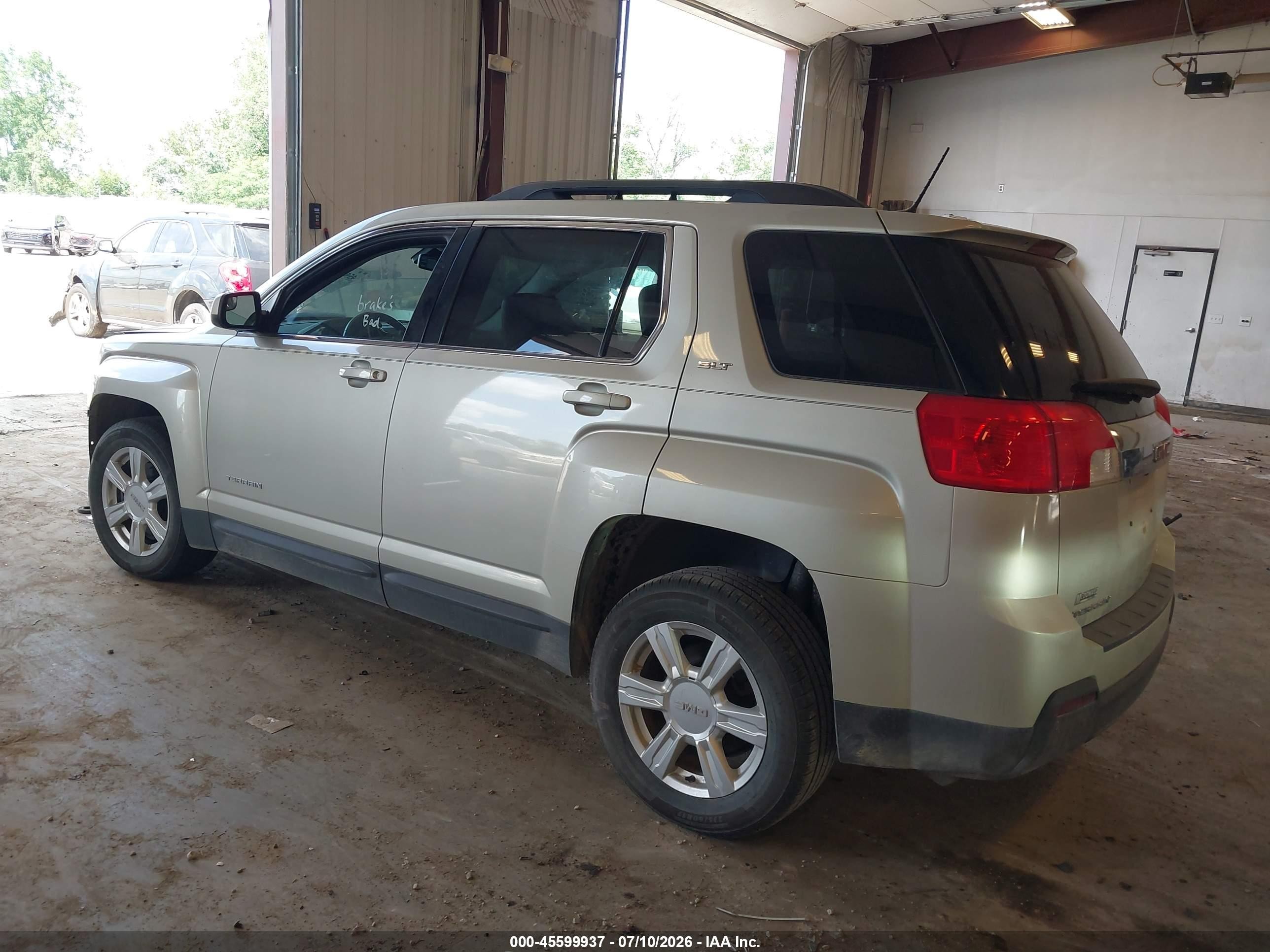 2014 Gmc Terrain Slt-1 Brown vin: 2GKFLXEK7E6237334
