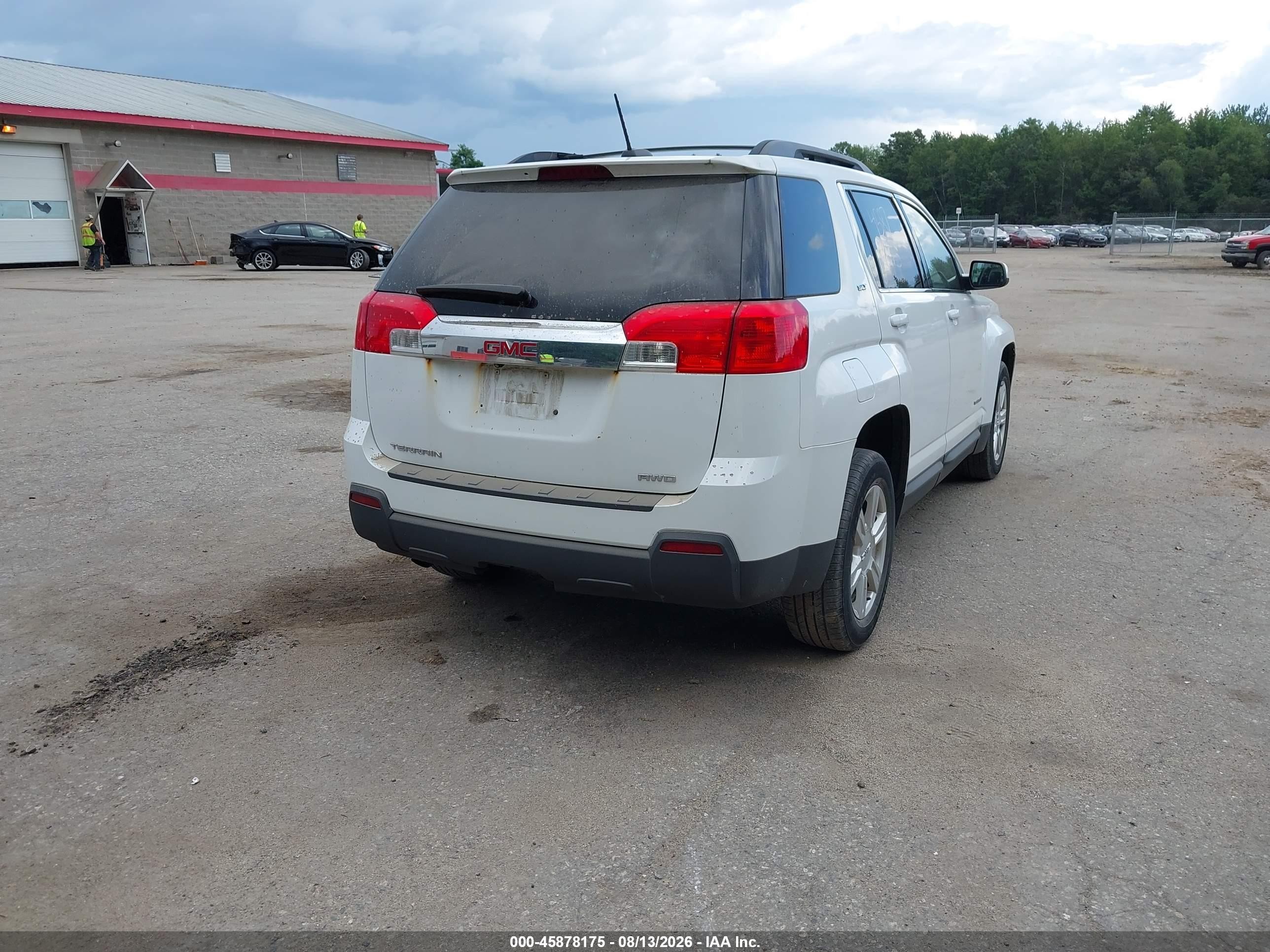 2015 Gmc Terrain Slt-1 White vin: 2GKFLXEK7F6161681