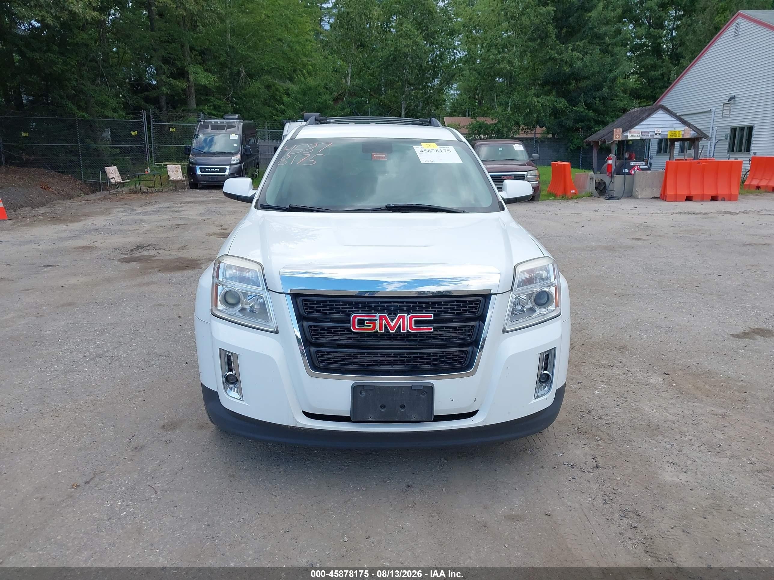 2015 Gmc Terrain Slt-1 White vin: 2GKFLXEK7F6161681