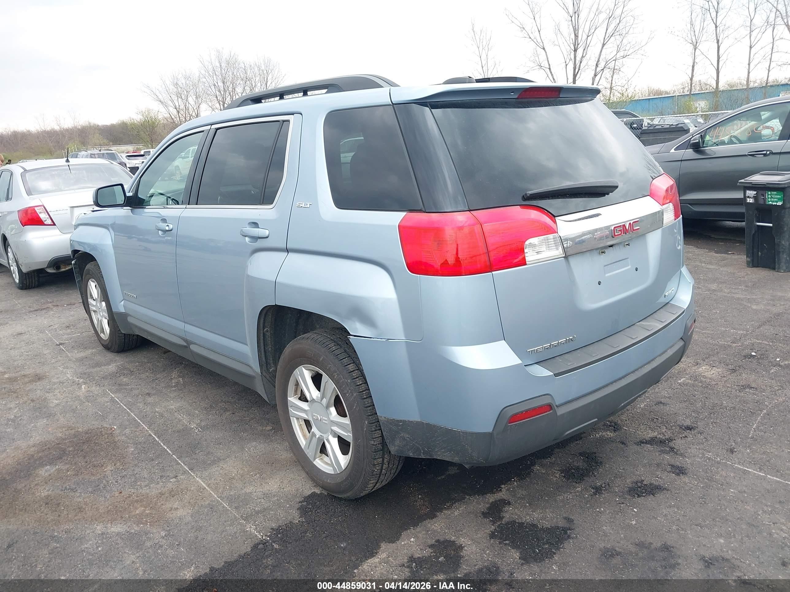 2015 Gmc Terrain Slt-1 Light Blue vin: 2GKFLXEK7F6198584