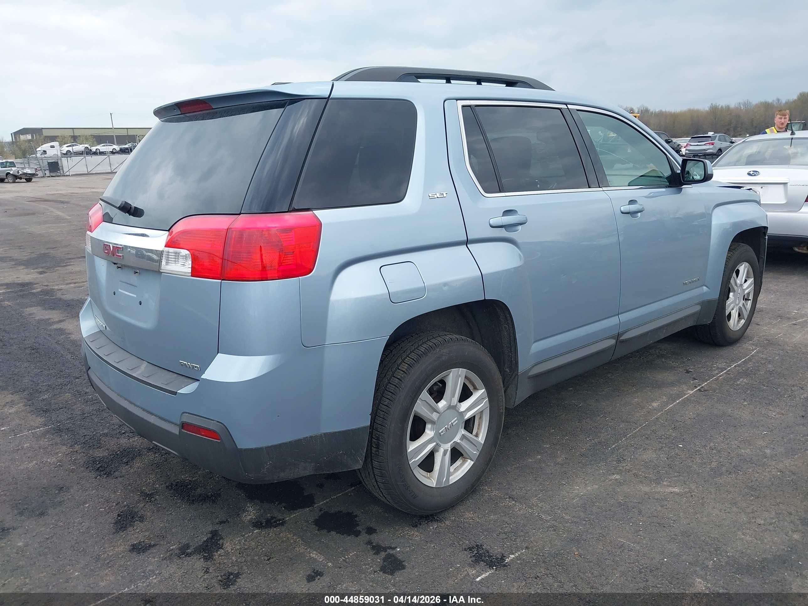 2015 Gmc Terrain Slt-1 Light Blue vin: 2GKFLXEK7F6198584