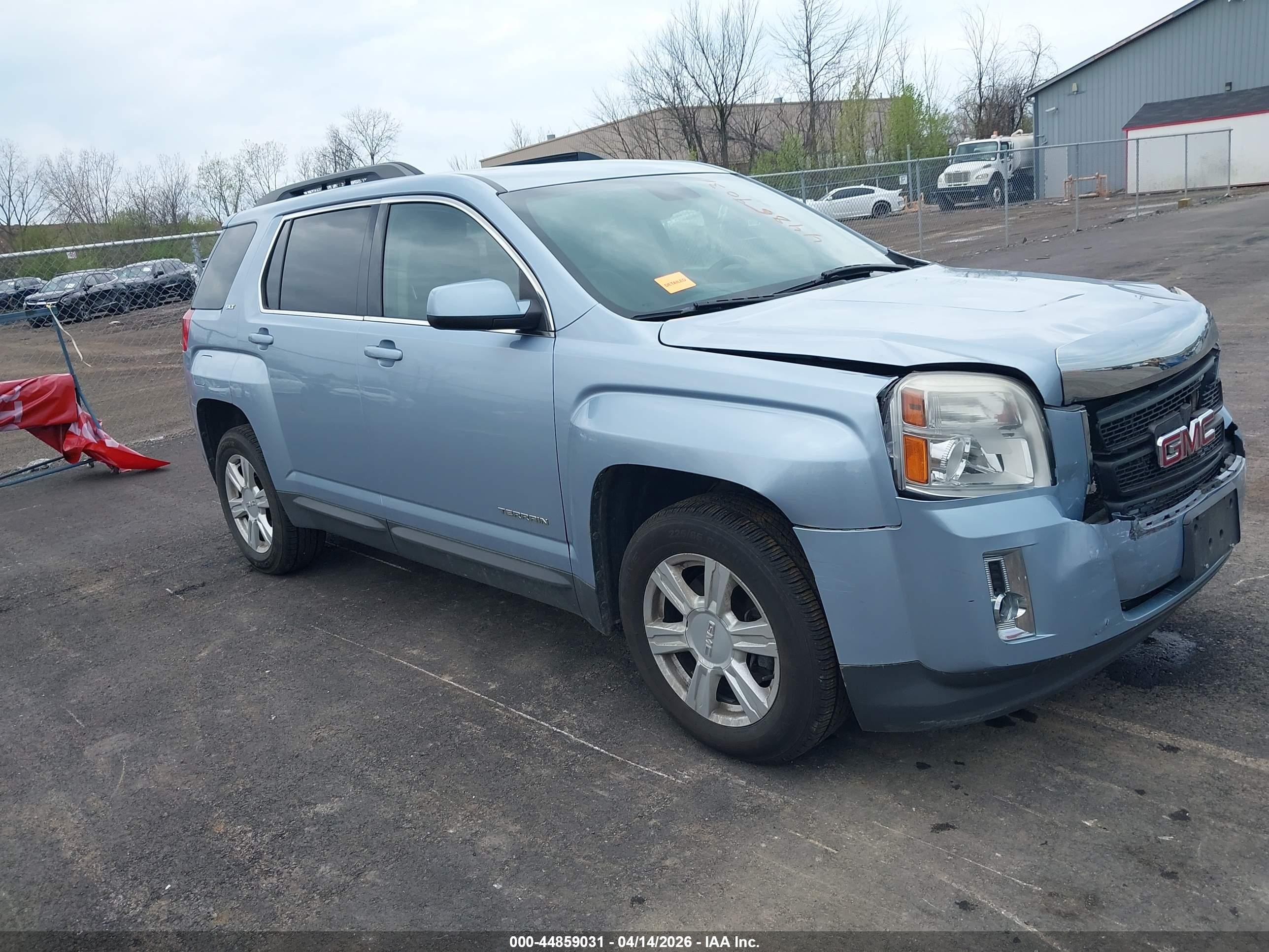 2015 Gmc Terrain Slt-1 Light Blue vin: 2GKFLXEK7F6198584