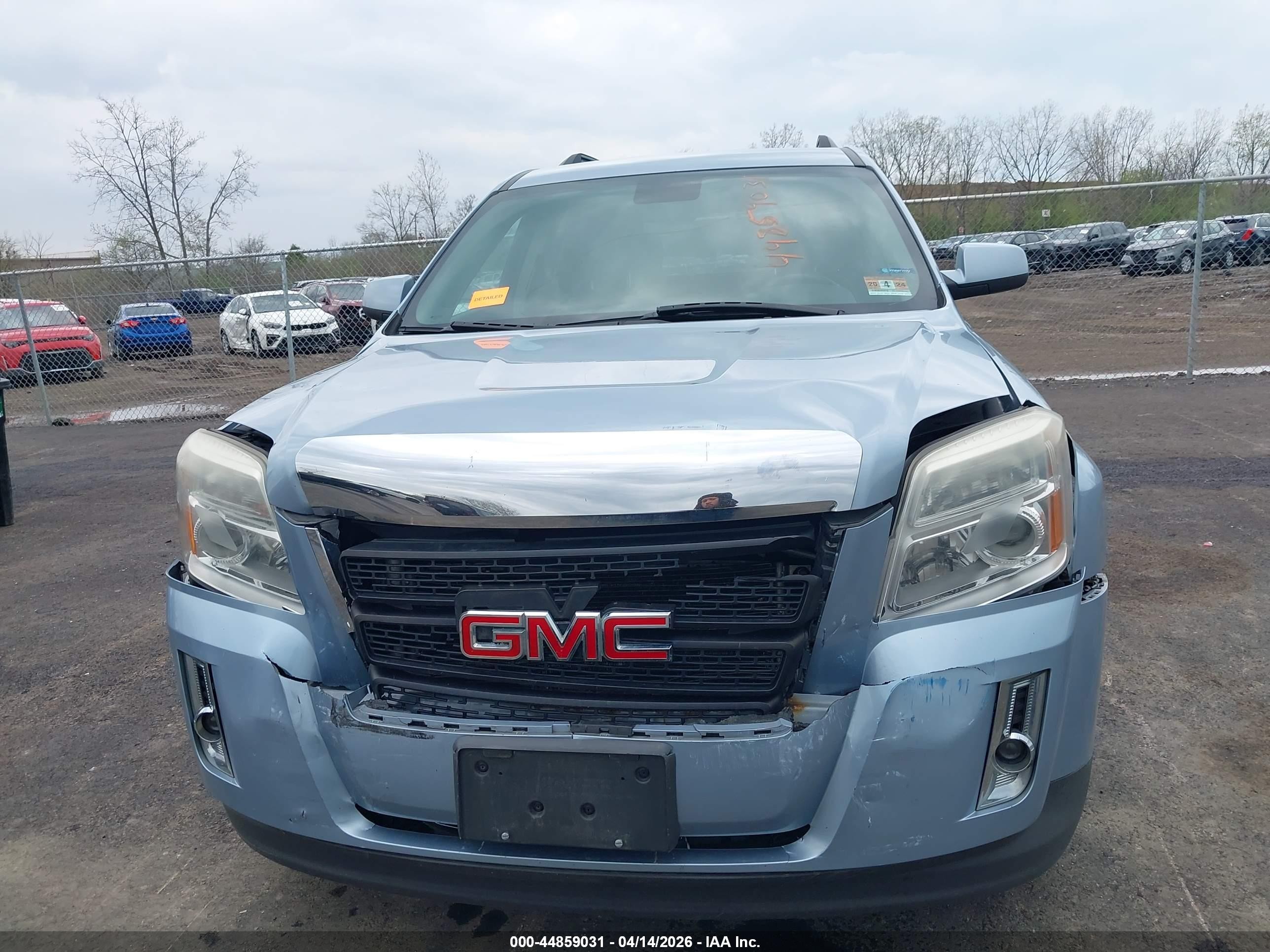 2015 Gmc Terrain Slt-1 Light Blue vin: 2GKFLXEK7F6198584