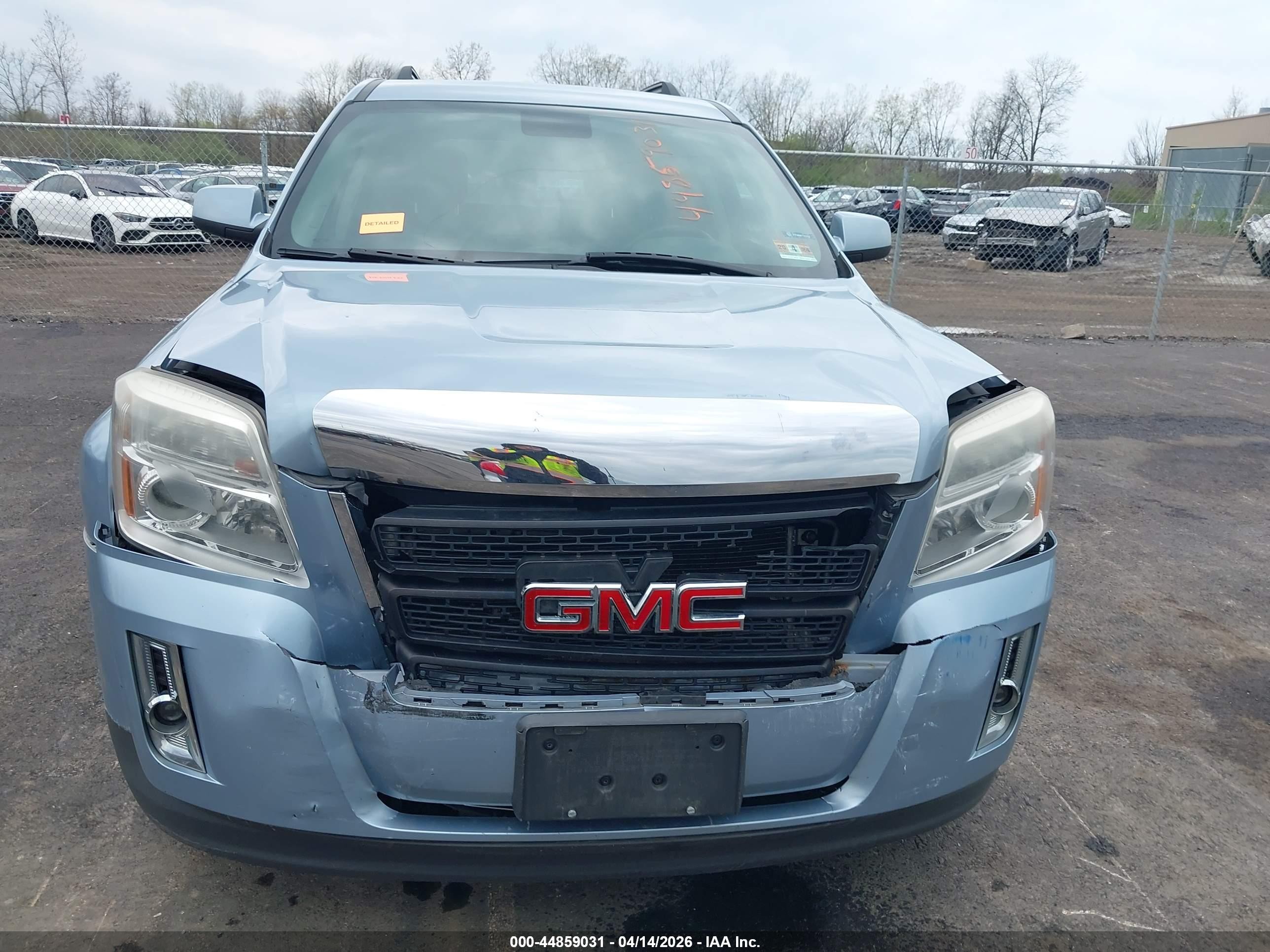 2015 Gmc Terrain Slt-1 Light Blue vin: 2GKFLXEK7F6198584