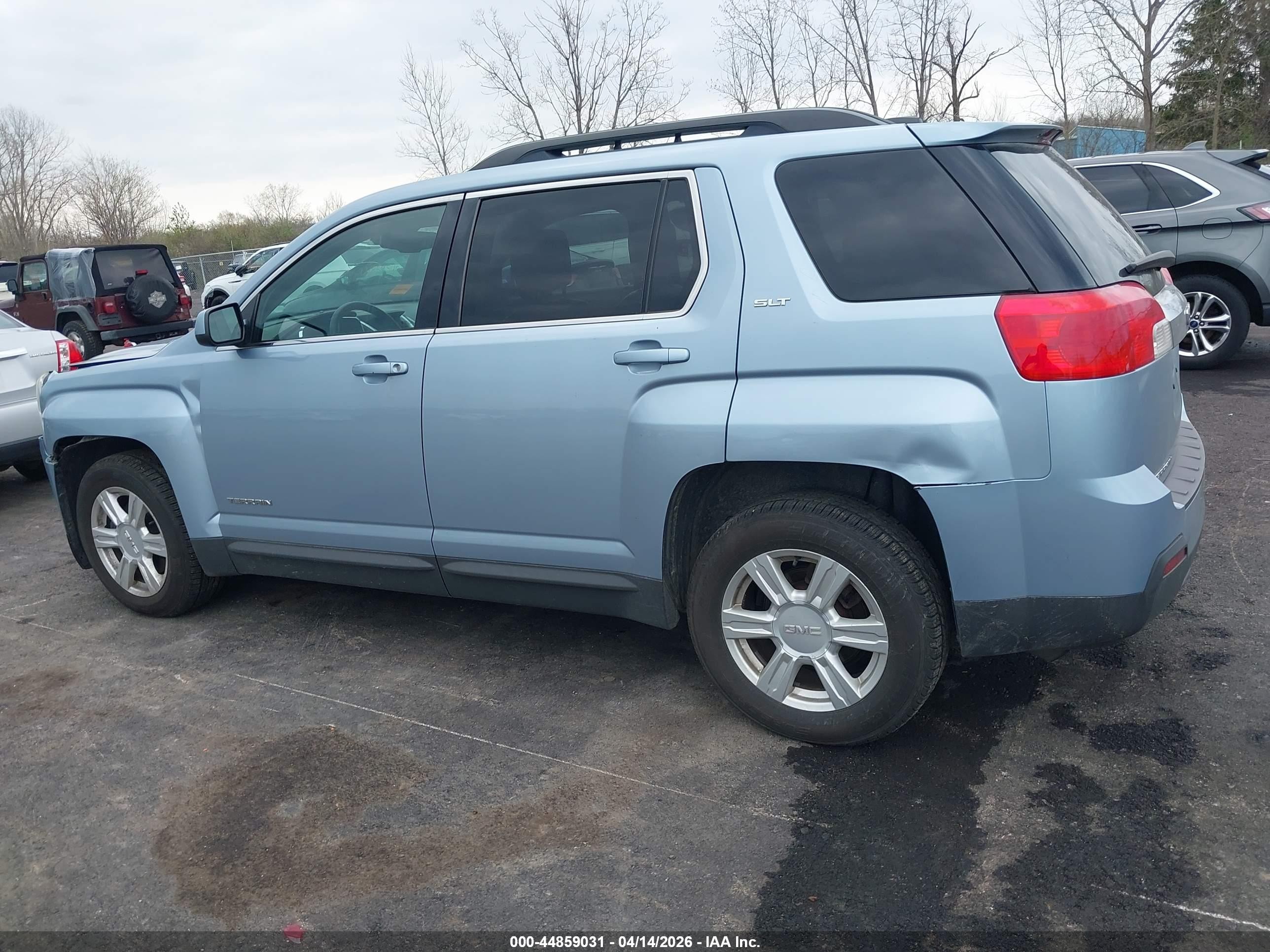 2015 Gmc Terrain Slt-1 Light Blue vin: 2GKFLXEK7F6198584