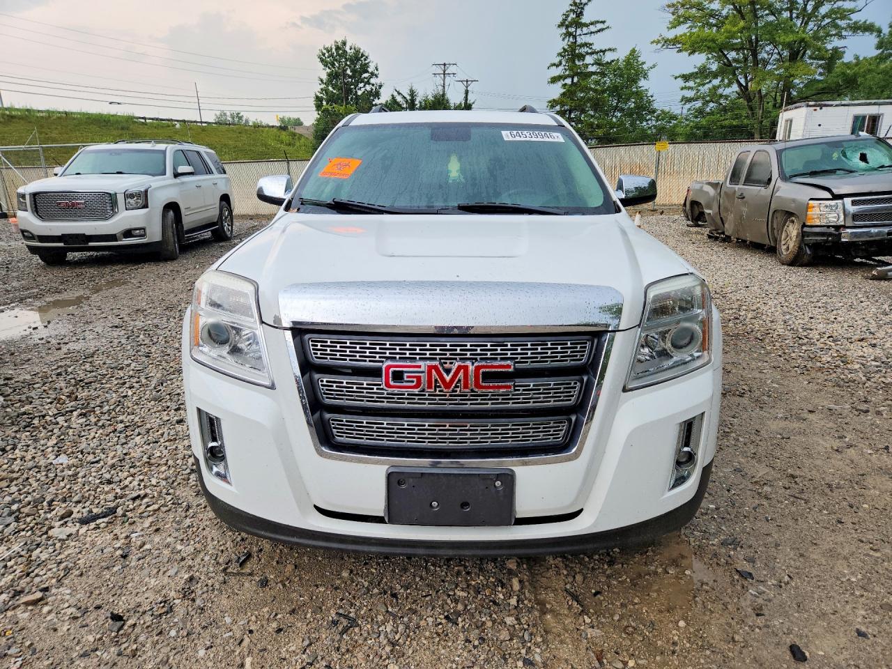 2015 Gmc Terrain Slt White vin: 2GKFLXEK7F6420217