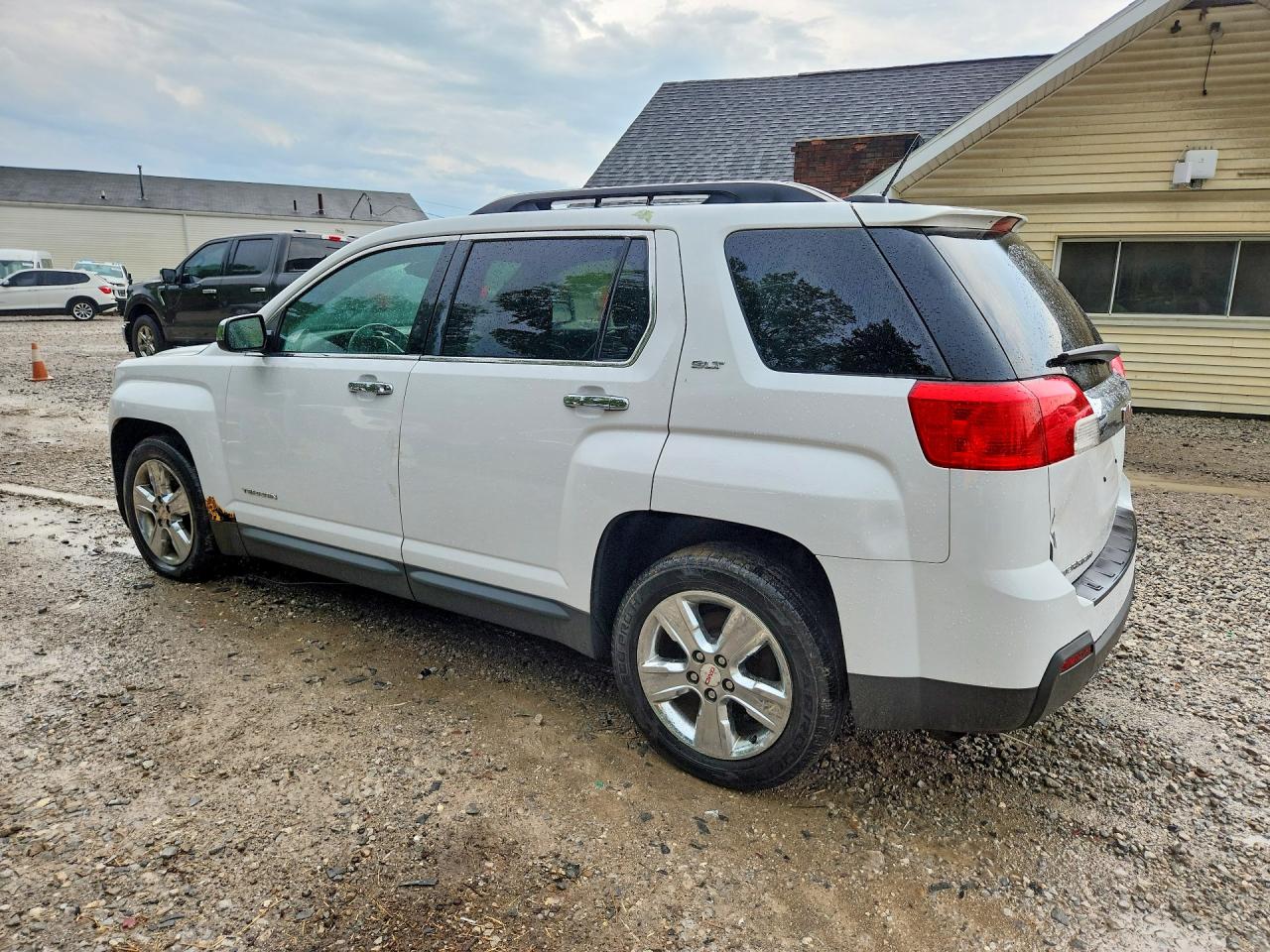 2015 Gmc Terrain Slt White vin: 2GKFLXEK7F6420217