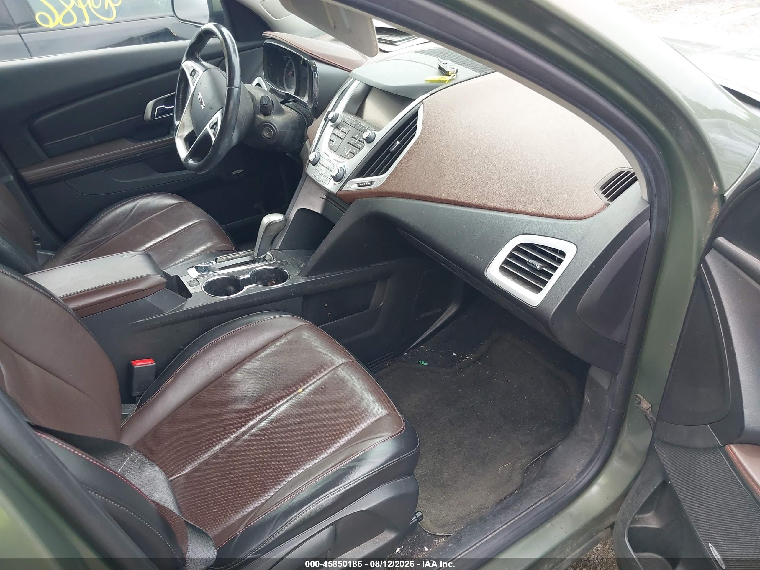 2015 Gmc Terrain Slt-1 Green vin: 2GKFLXEK8F6176206