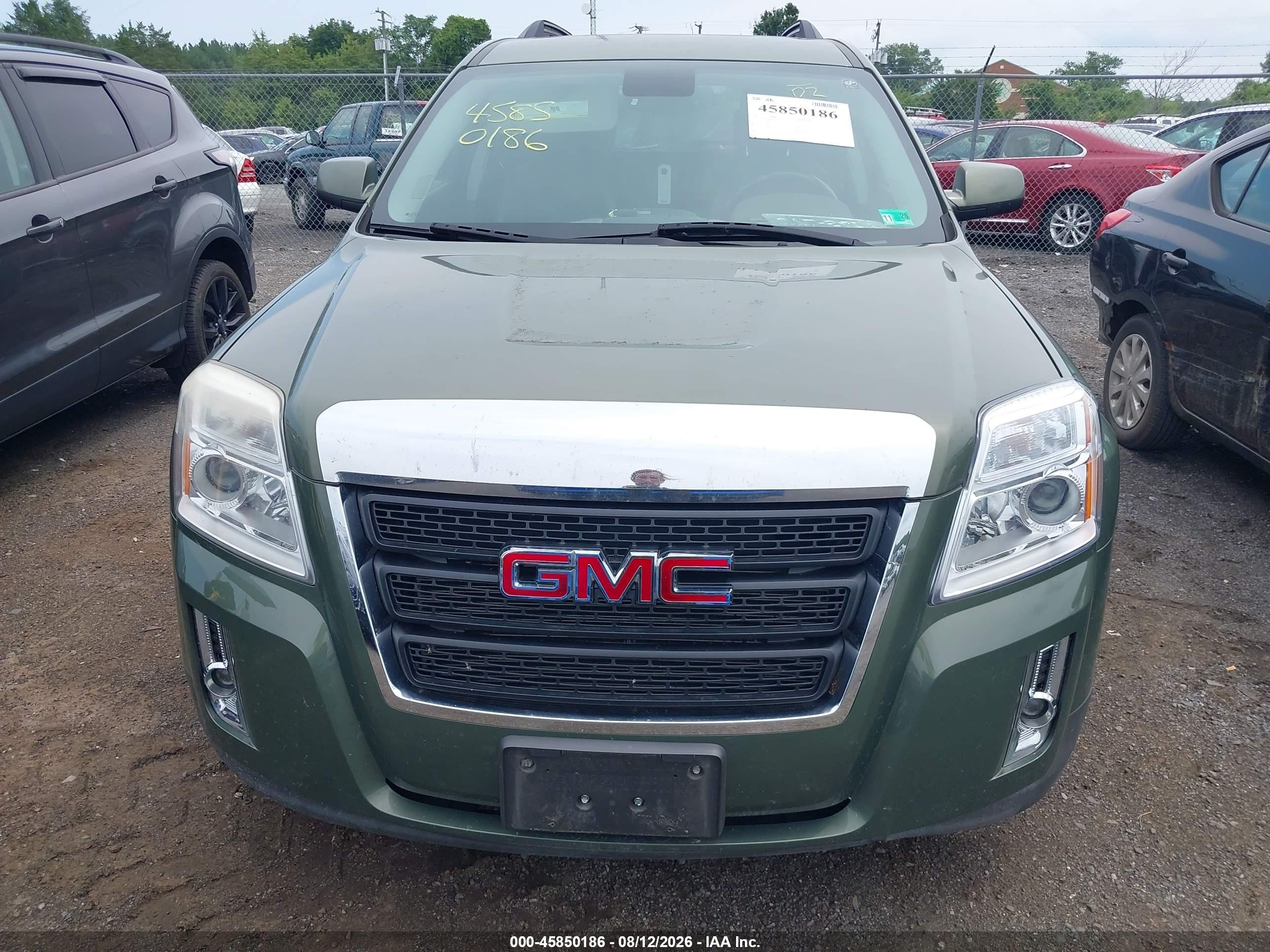 2015 Gmc Terrain Slt-1 Green vin: 2GKFLXEK8F6176206