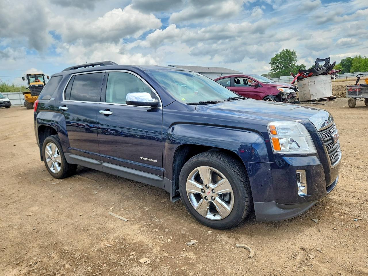 2015 Gmc Terrain Slt Blue vin: 2GKFLXEK8F6298628