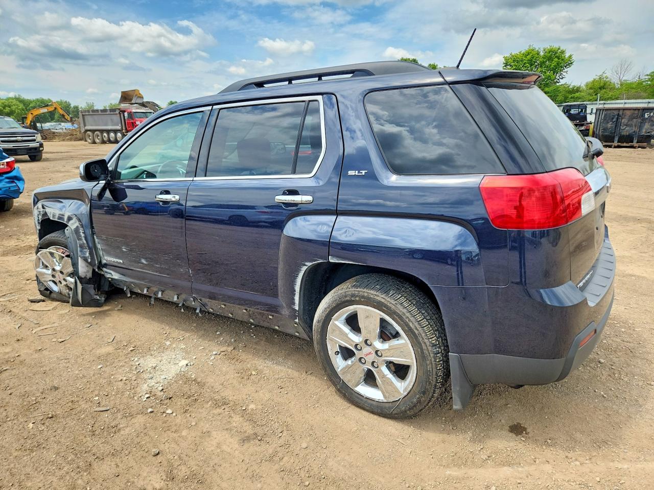 2015 Gmc Terrain Slt Blue vin: 2GKFLXEK8F6298628