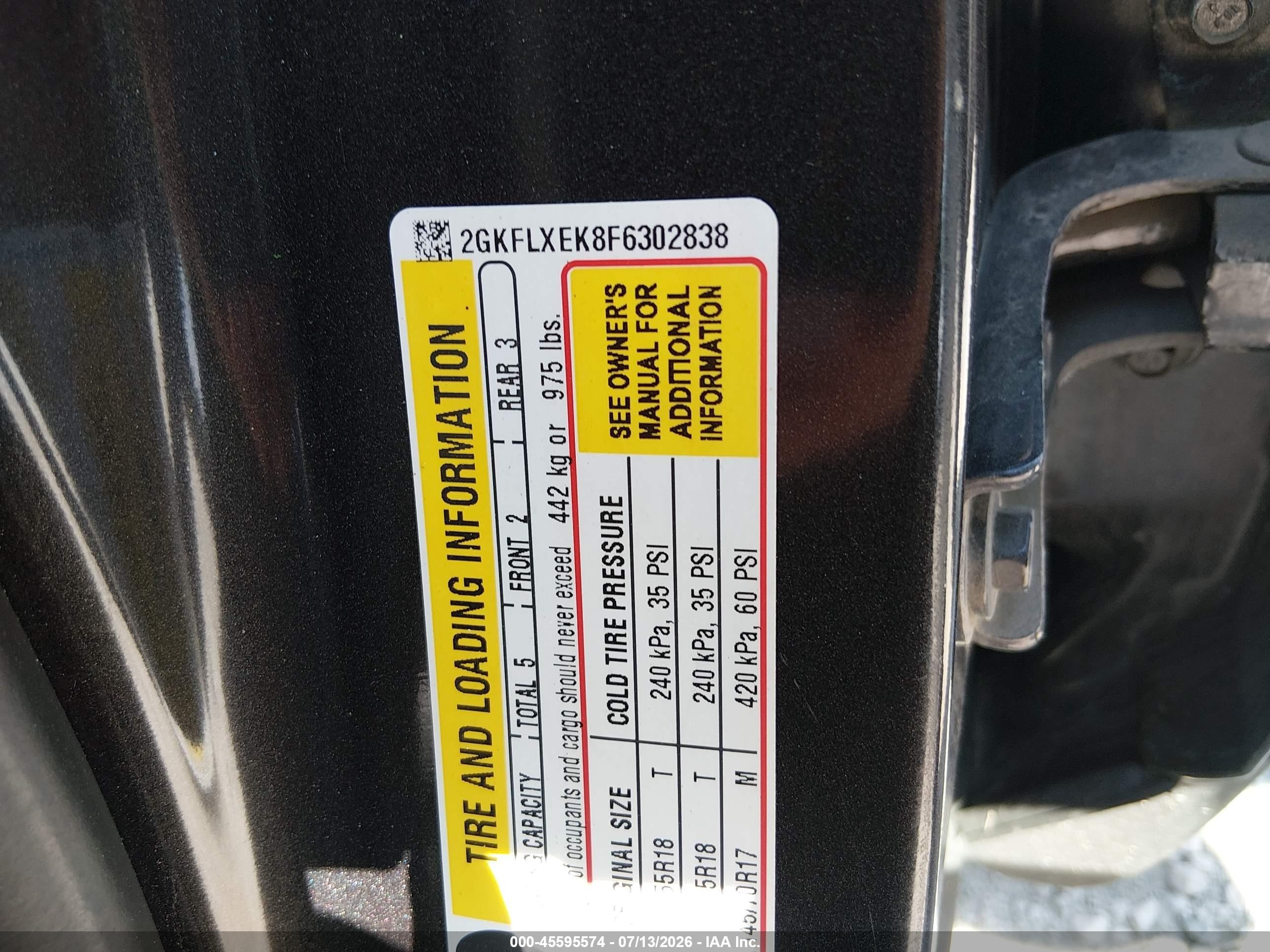 2015 Gmc Terrain Slt-1 Gray vin: 2GKFLXEK8F6302838