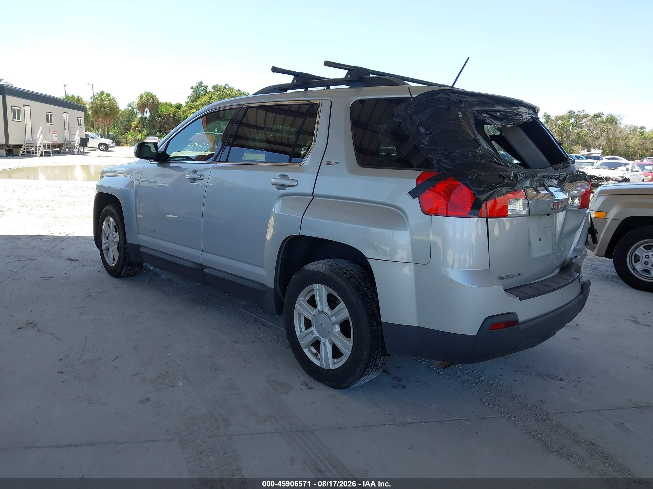 2015 Gmc Terrain Slt-1 Silver vin: 2GKFLXEK8F6430979
