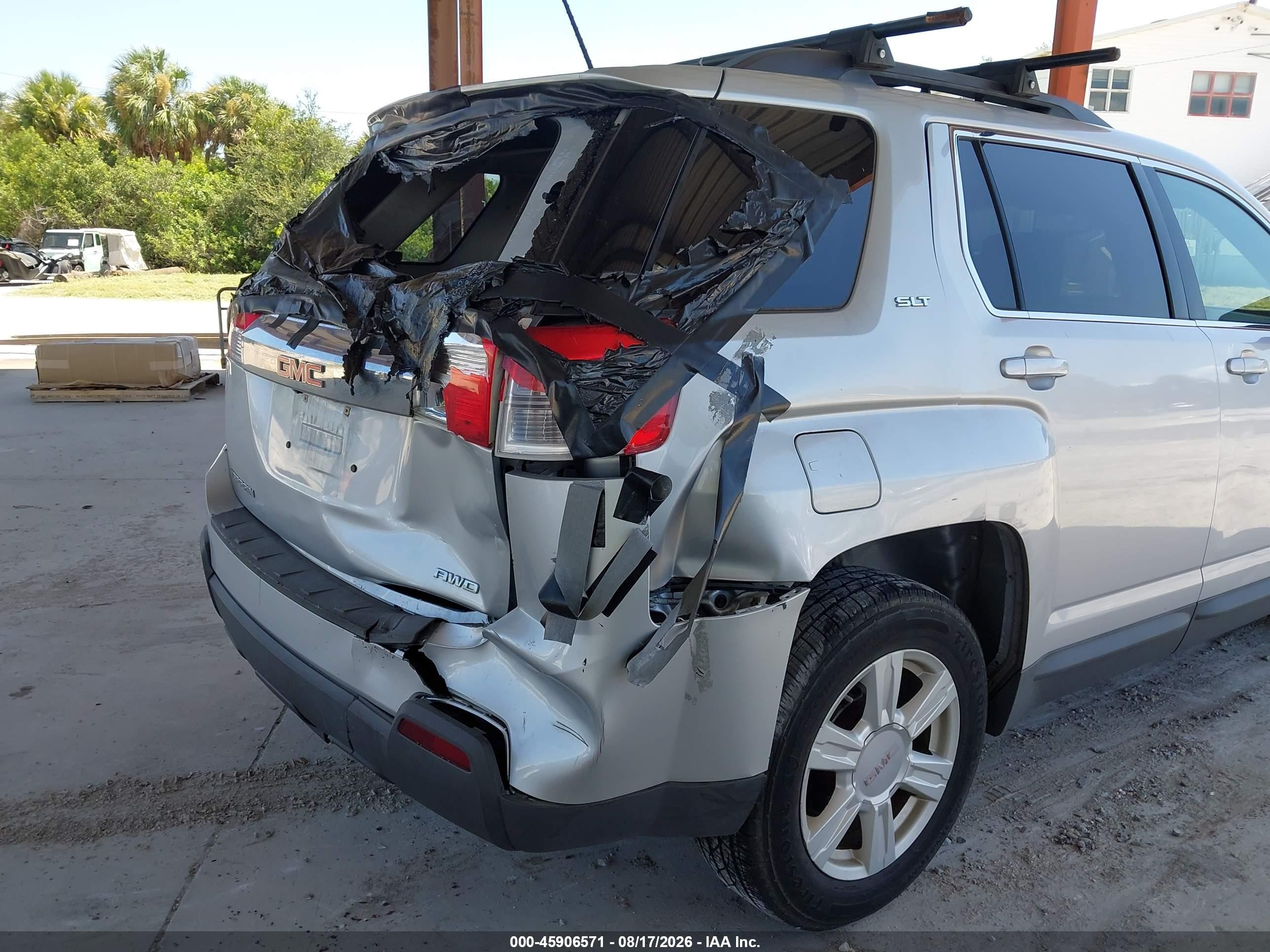 2015 Gmc Terrain Slt-1 Silver vin: 2GKFLXEK8F6430979