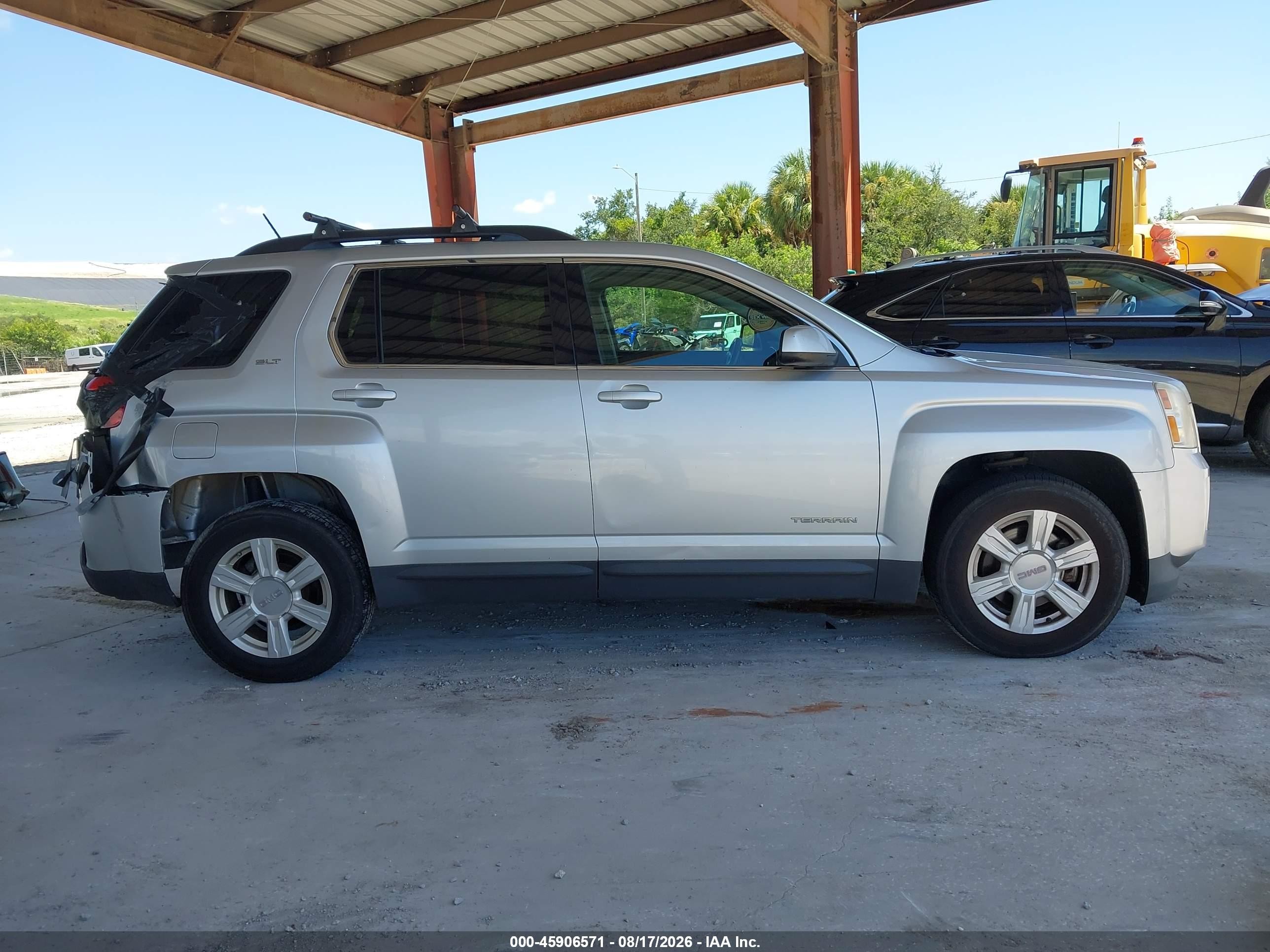 2015 Gmc Terrain Slt-1 Silver vin: 2GKFLXEK8F6430979