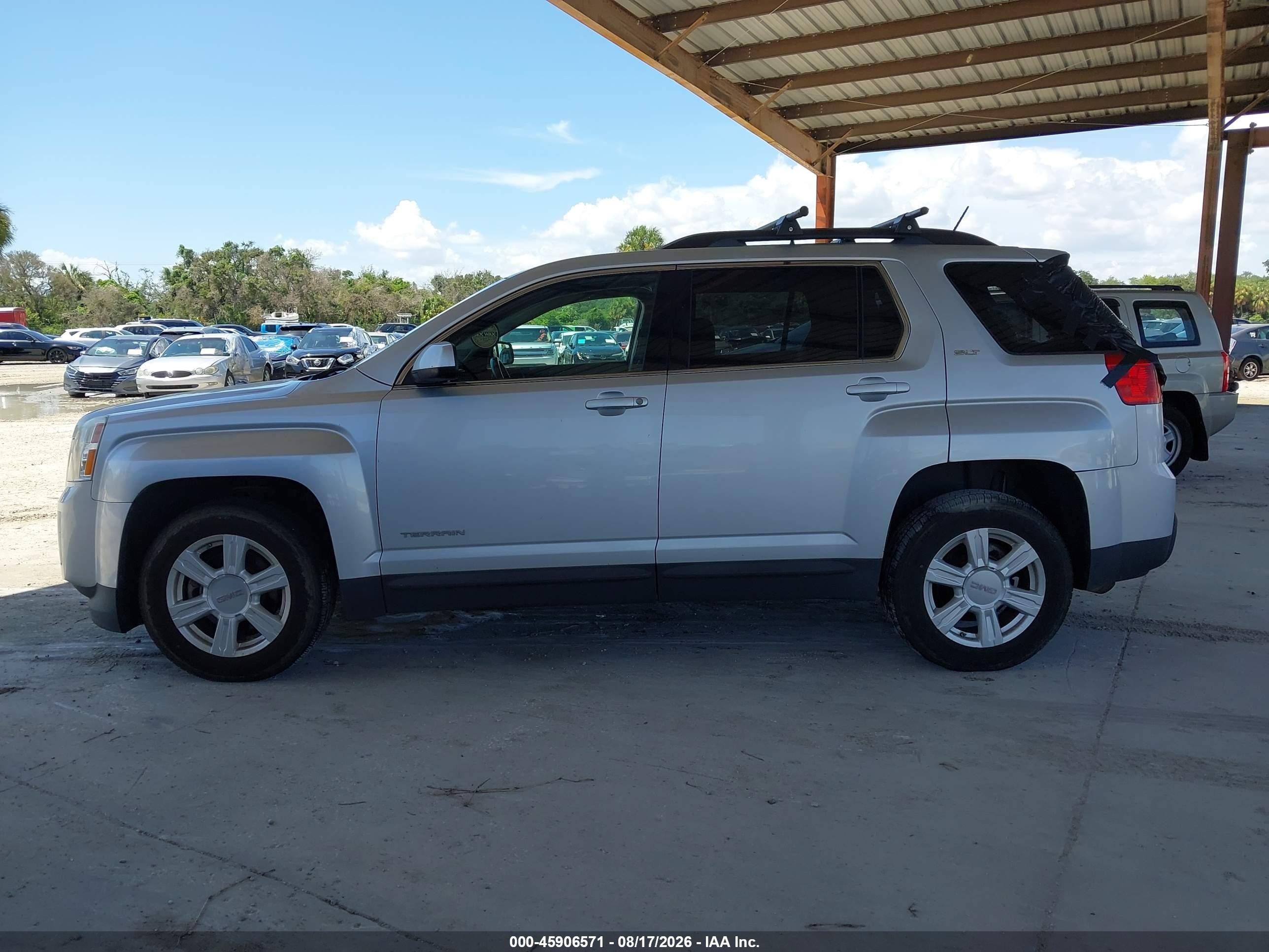2015 Gmc Terrain Slt-1 Silver vin: 2GKFLXEK8F6430979