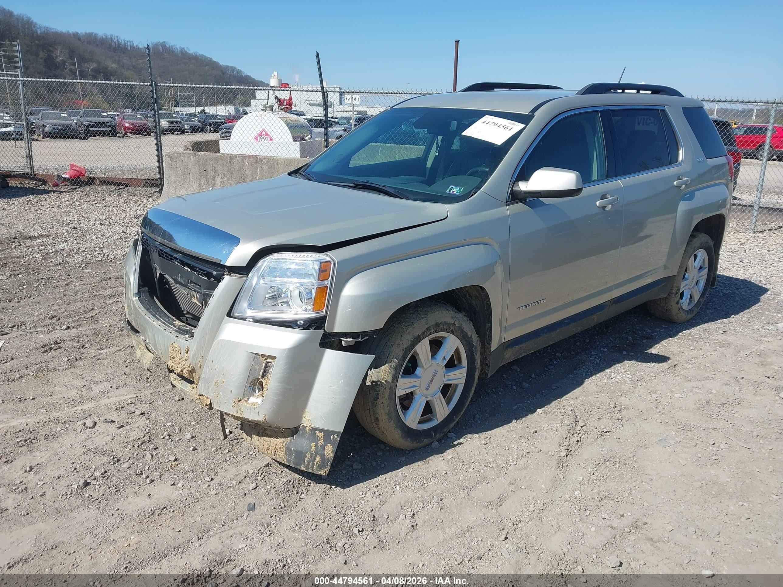 2014 Gmc Terrain Slt-1 Beige vin: 2GKFLXEK9E6239022