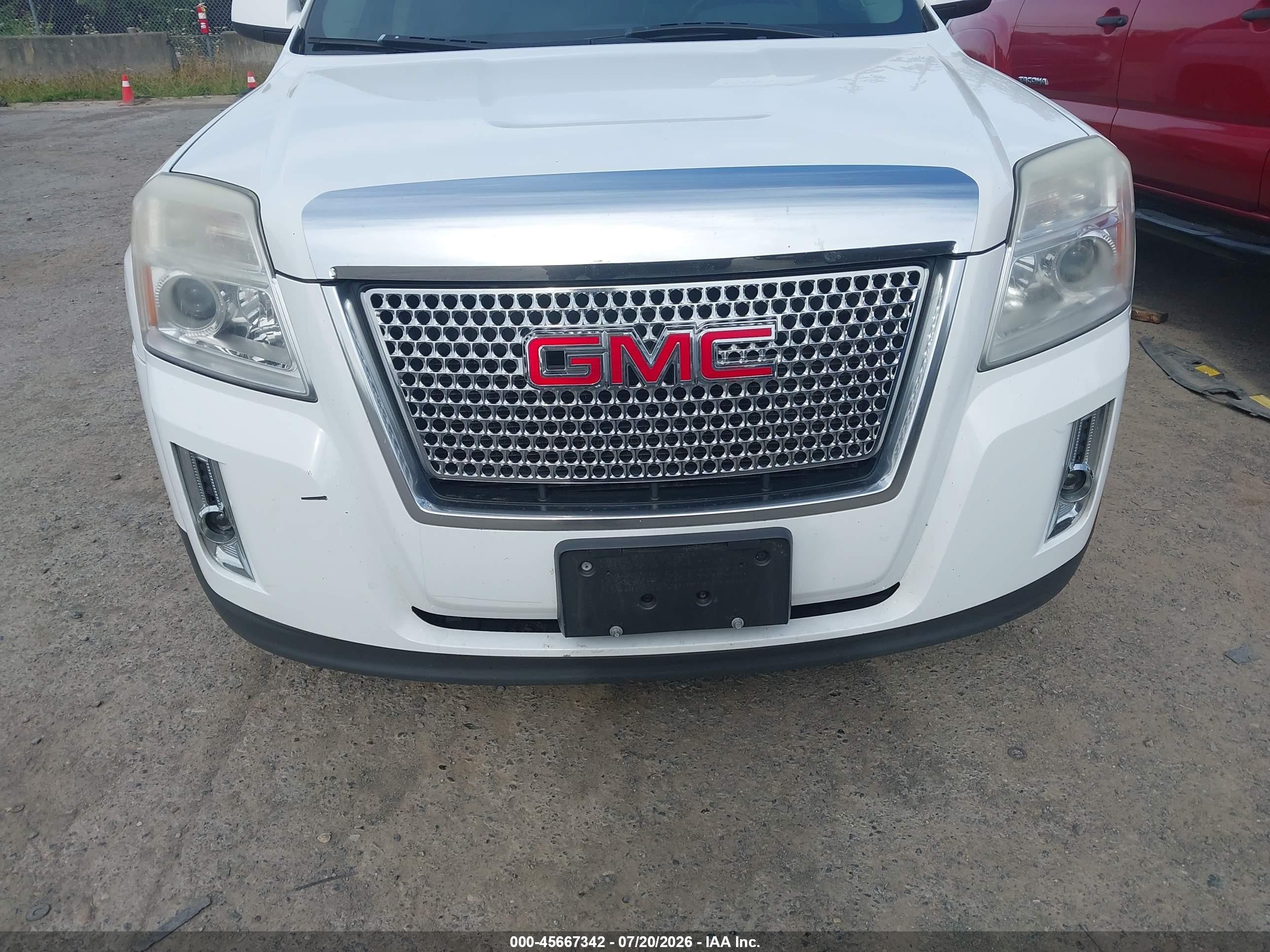 2015 Gmc Terrain Slt-1 White vin: 2GKFLXEK9F6200349