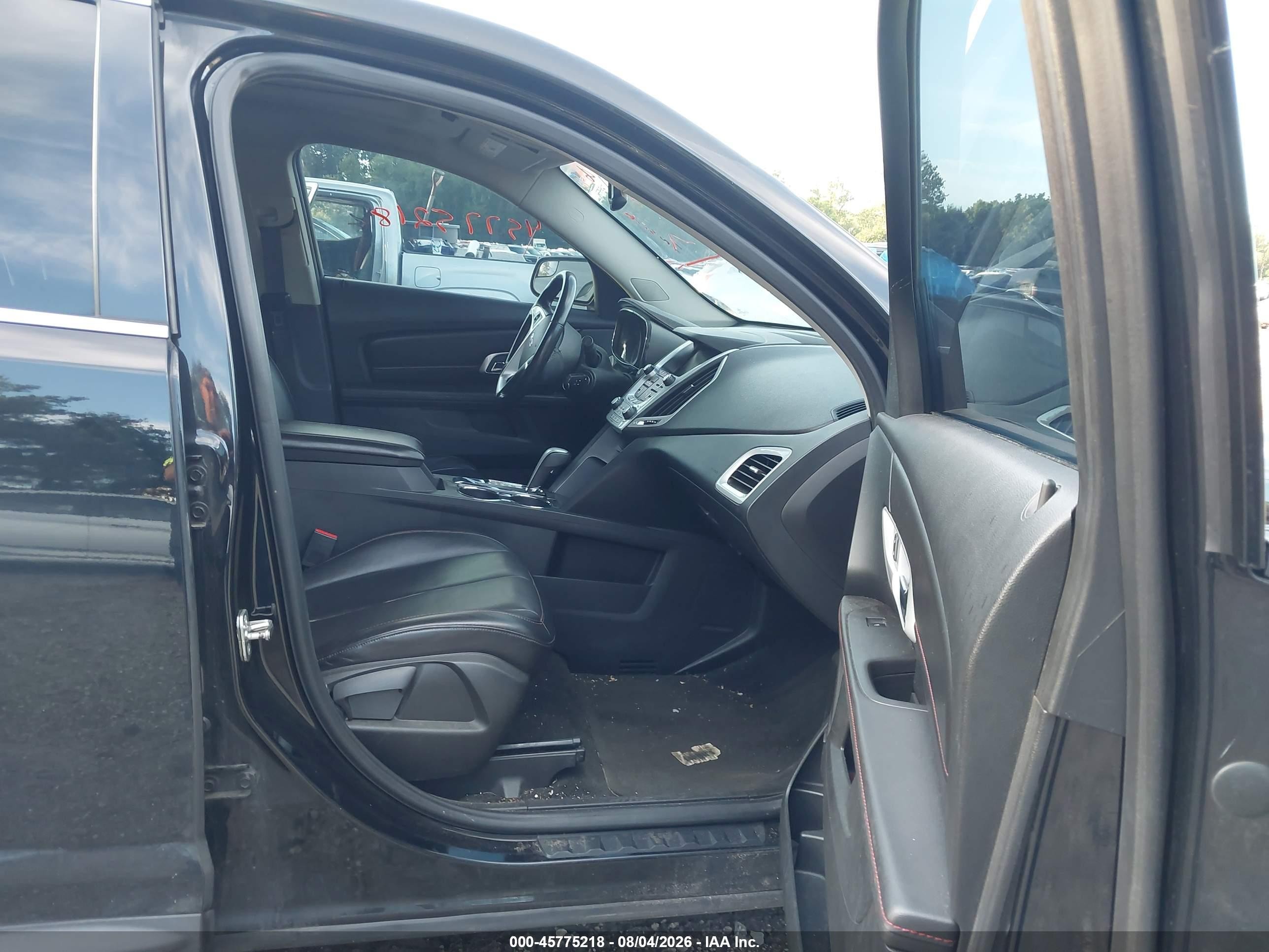 2014 Gmc Terrain Slt-1 Black vin: 2GKFLXEKXE6283367
