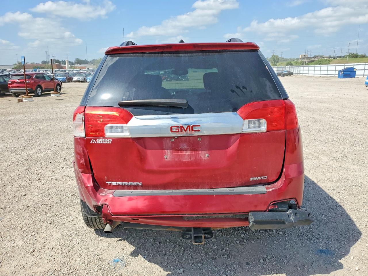 2014 Gmc Terrain Slt Red vin: 2GKFLXEKXE6354034