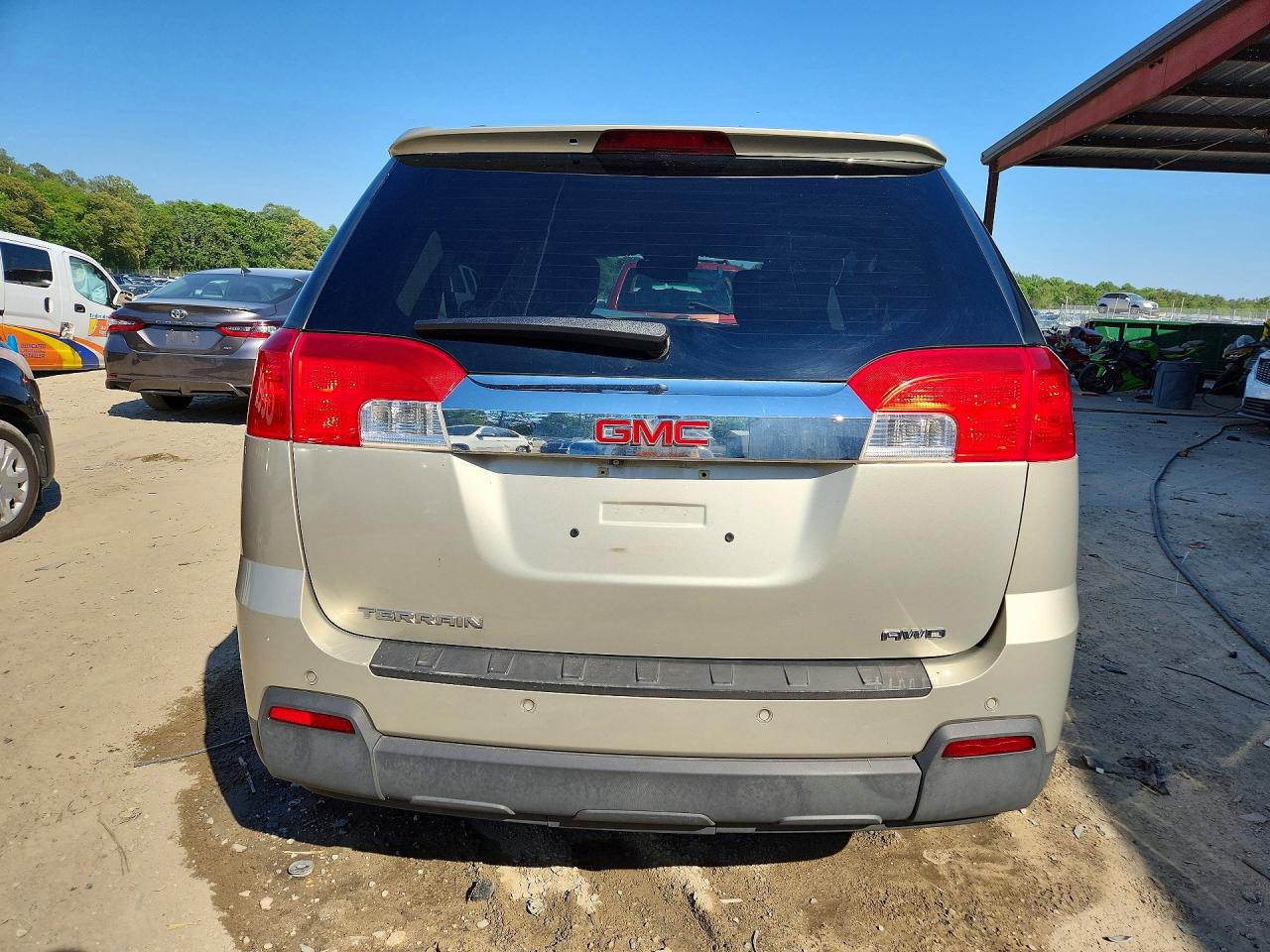 2015 Gmc Terrain Slt Tan vin: 2GKFLXEKXF6297397
