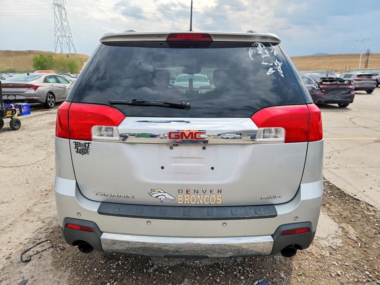 2015 Gmc Terrain Slt Silver vin: 2GKFLYE30F6102258