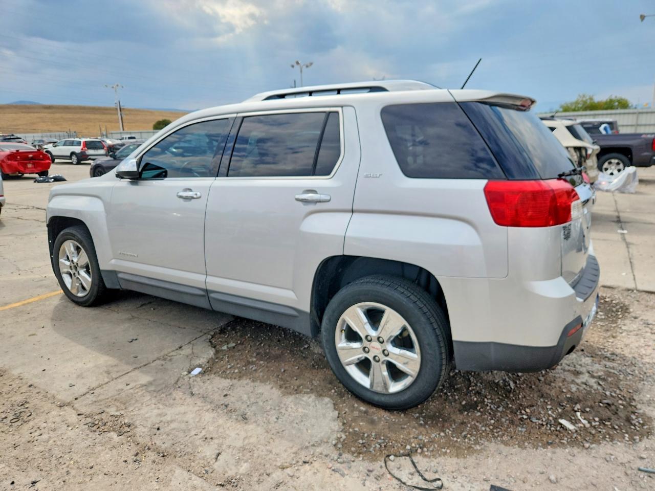 2015 Gmc Terrain Slt Silver vin: 2GKFLYE30F6102258