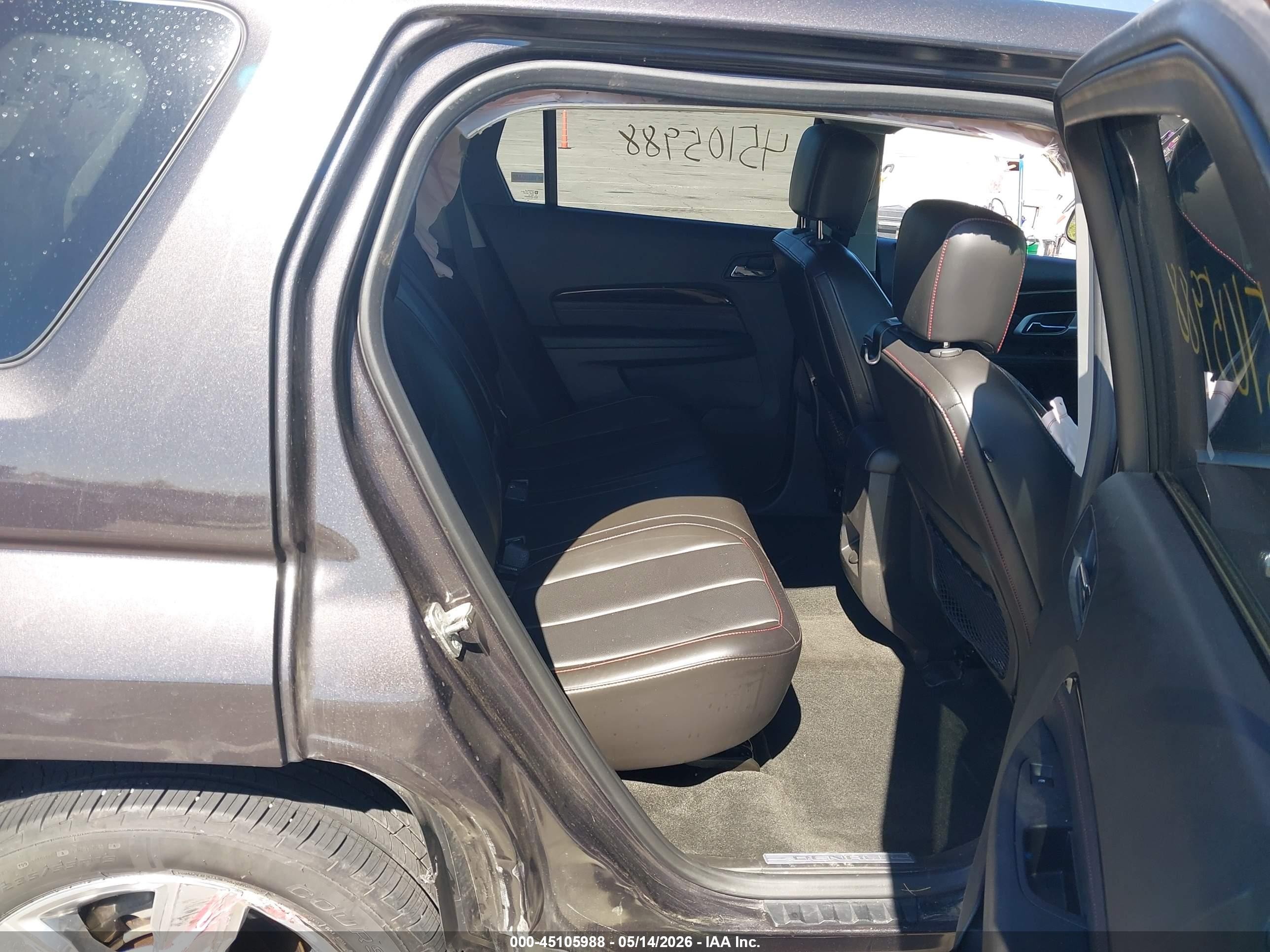 2013 Gmc Terrain Denali Black vin: 2GKFLYE32D6152687