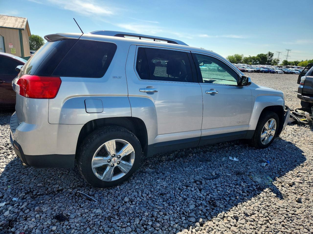 2014 Gmc Terrain Slt Silver vin: 2GKFLYE32E6253570