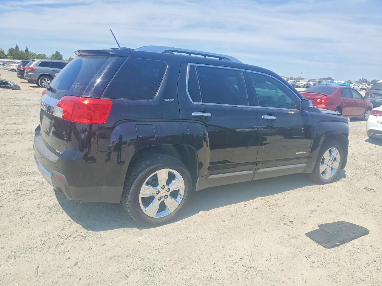 2015 Gmc Terrain Slt Черный vin: 2GKFLYE32F6126500