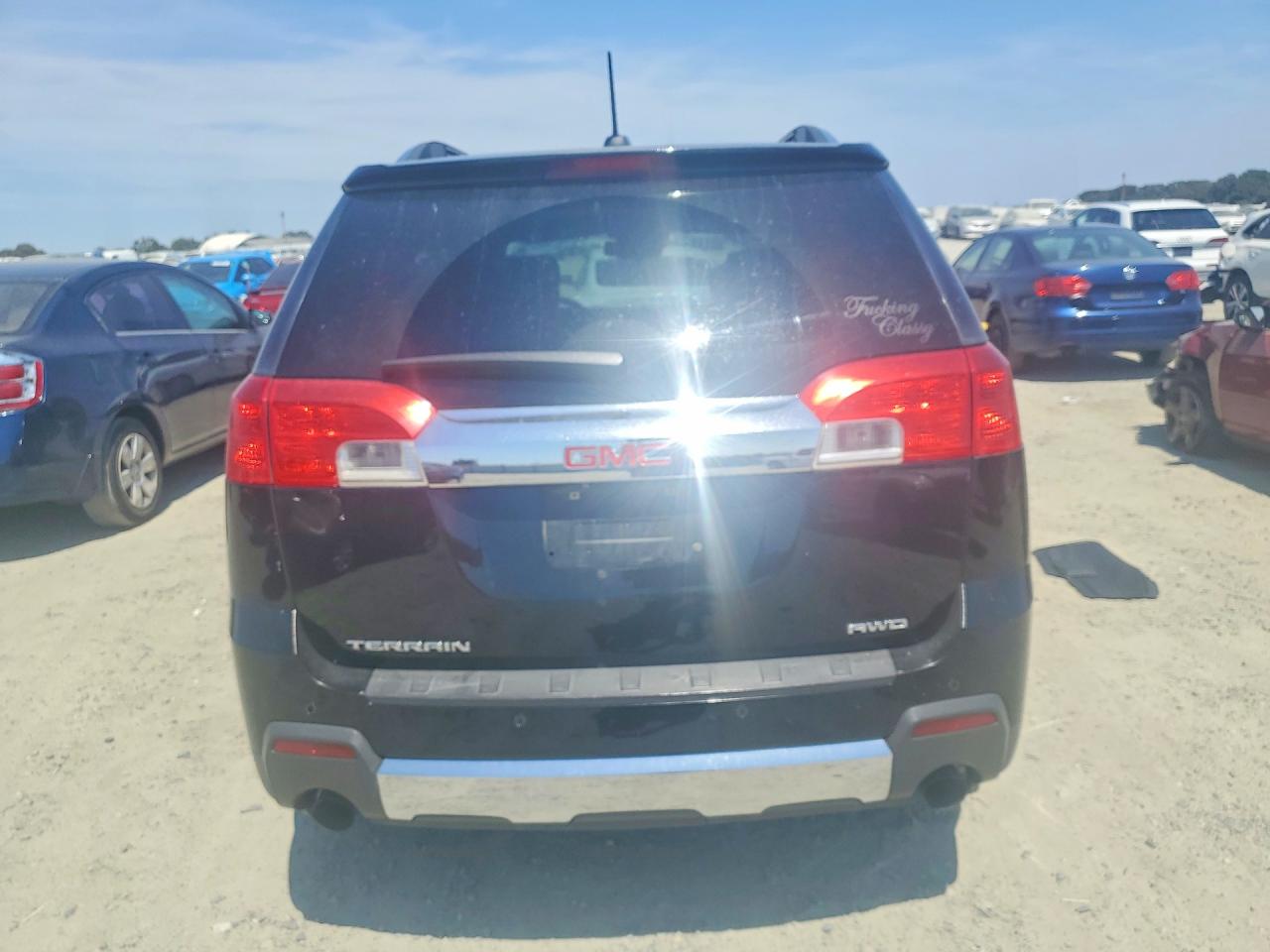 2015 Gmc Terrain Slt Черный vin: 2GKFLYE32F6126500