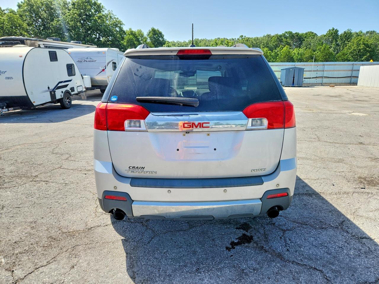 2015 Gmc Terrain Slt Silver vin: 2GKFLYE32F6142082