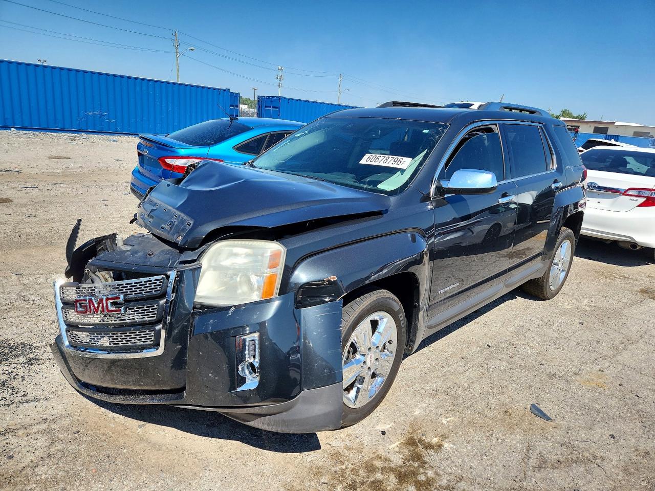 2014 Gmc Terrain Slt Gray vin: 2GKFLYE33E6184789