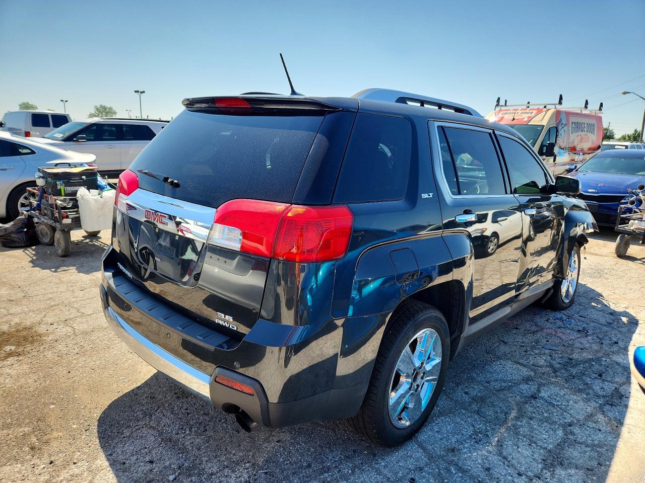 2014 Gmc Terrain Slt Серый vin: 2GKFLYE33E6184789