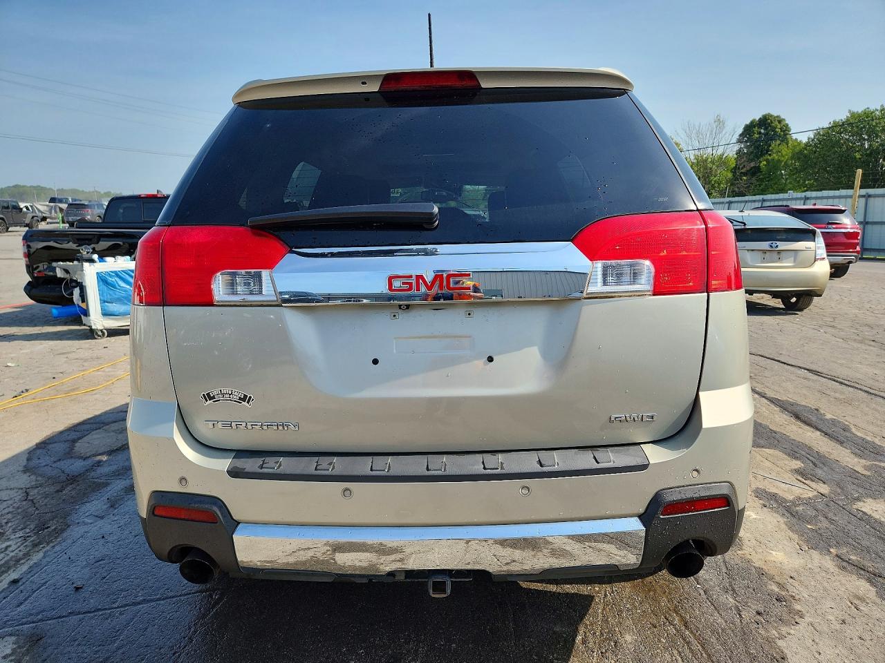 2014 Gmc Terrain Slt Cream vin: 2GKFLYE34E6203382