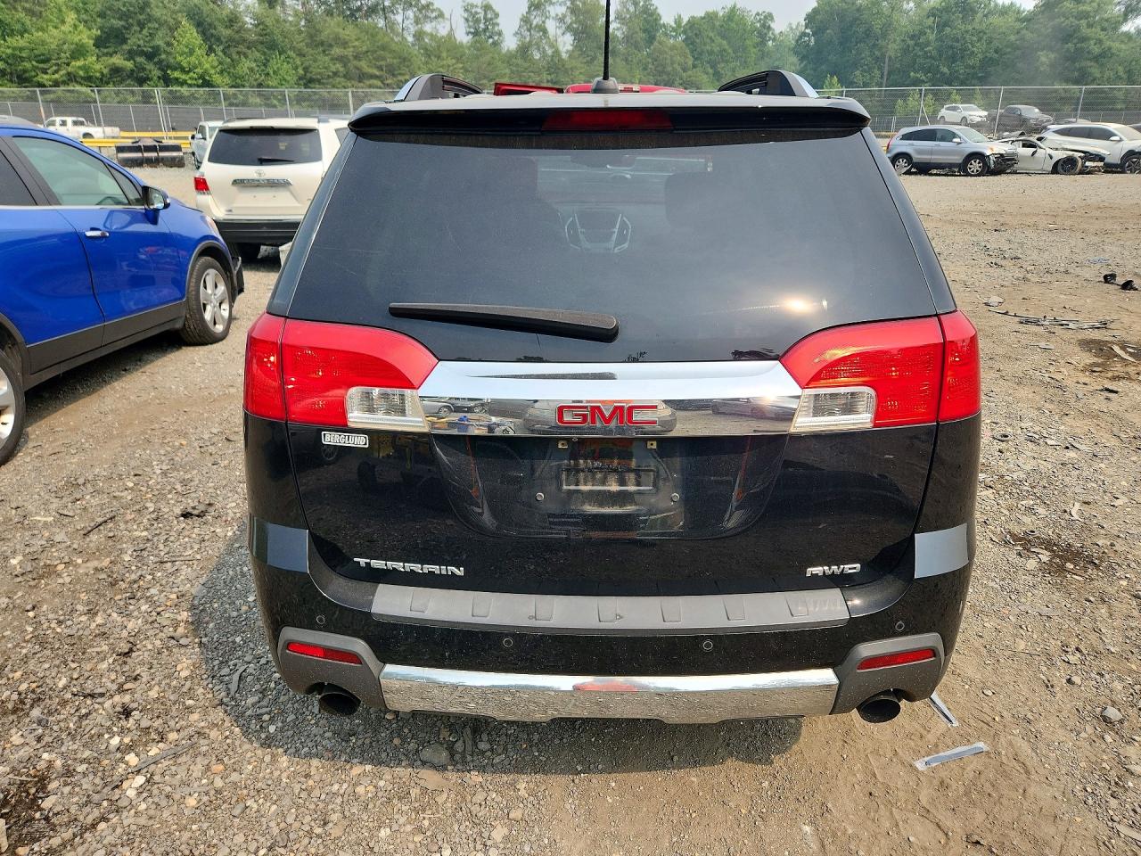2015 Gmc Terrain Slt Black vin: 2GKFLYE34F6133531