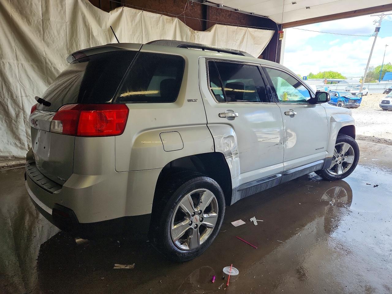2015 Gmc Terrain Slt Silver vin: 2GKFLYE35F6202291