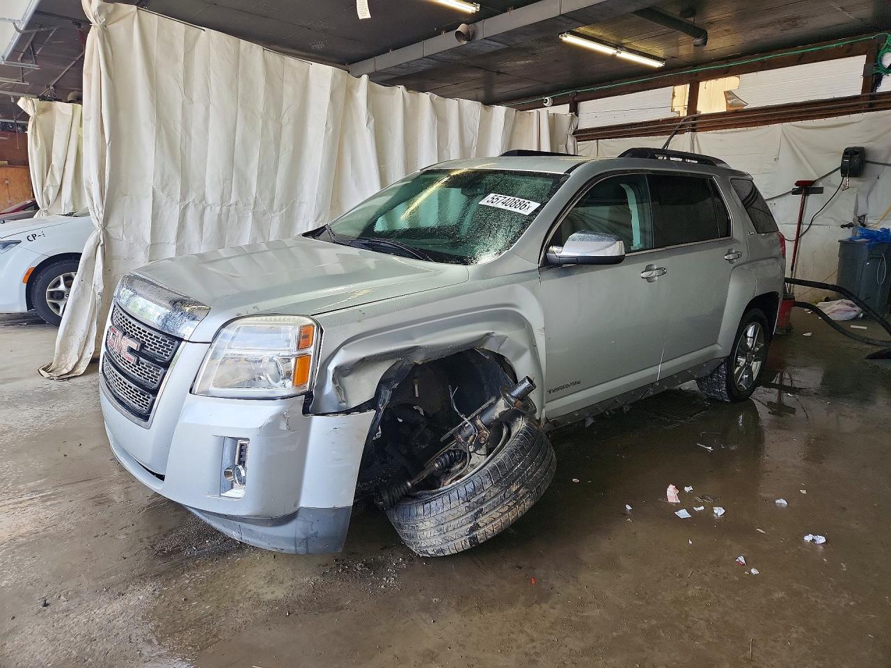 2015 Gmc Terrain Slt Silver vin: 2GKFLYE35F6202291