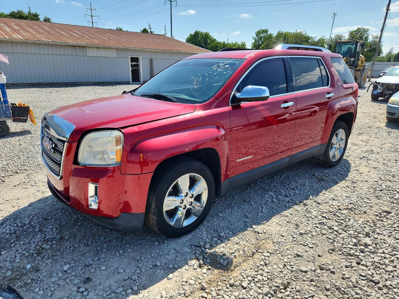 2015 Gmc Terrain Slt Red vin: 2GKFLYE35F6334516