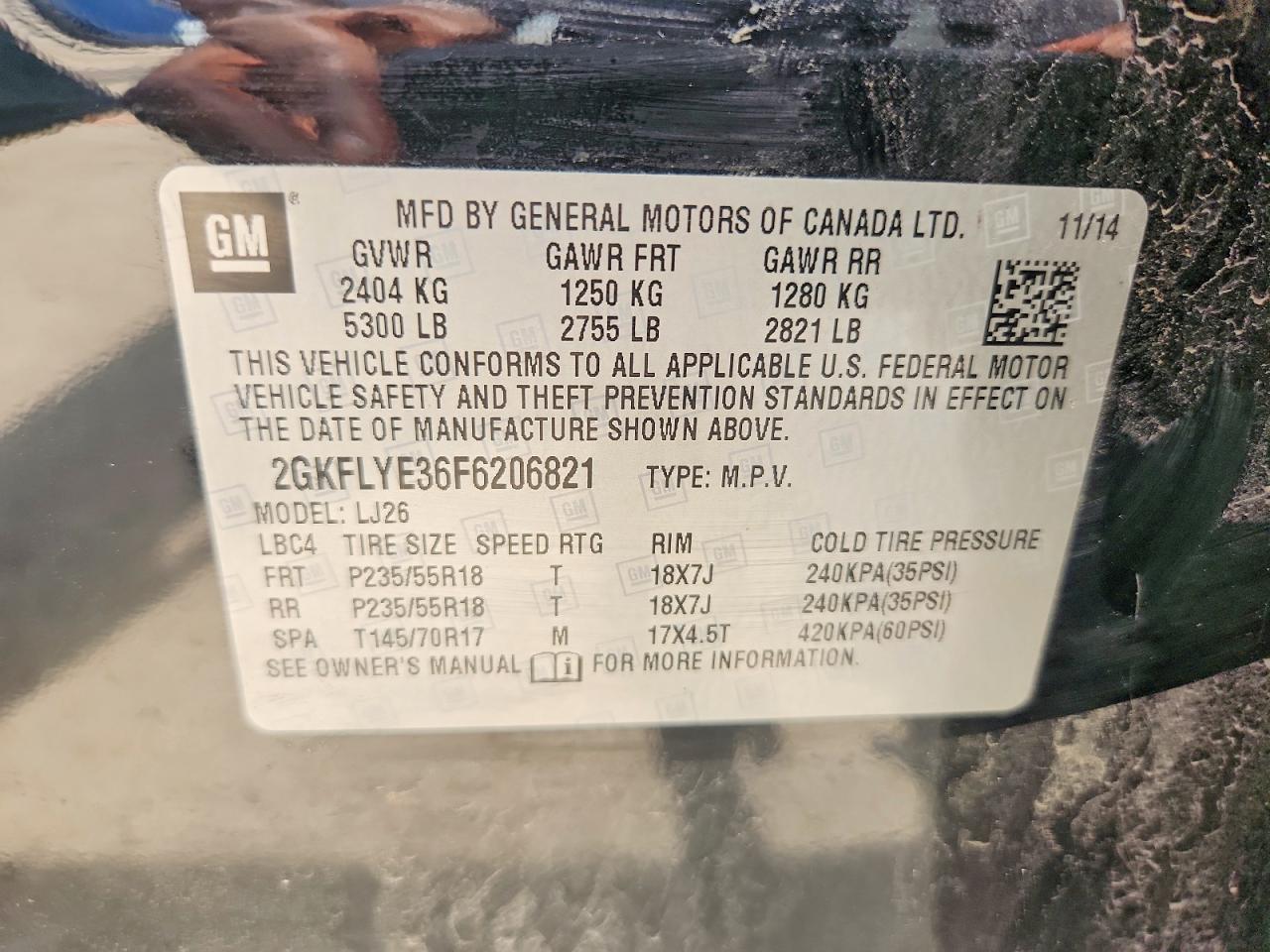 2015 Gmc Terrain Slt Black vin: 2GKFLYE36F6206821