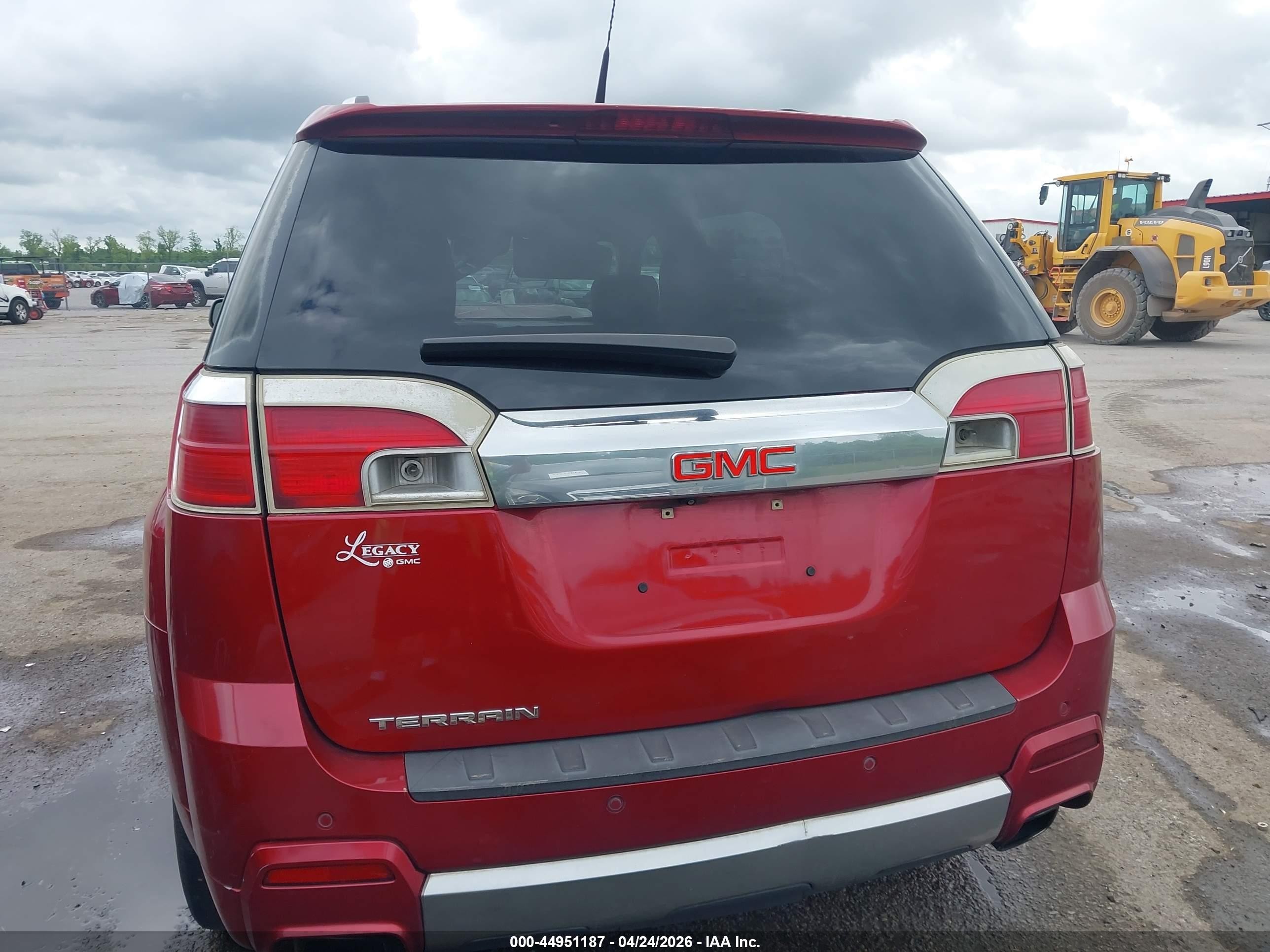 2013 Gmc Terrain Denali Red vin: 2GKFLYE37D6122407