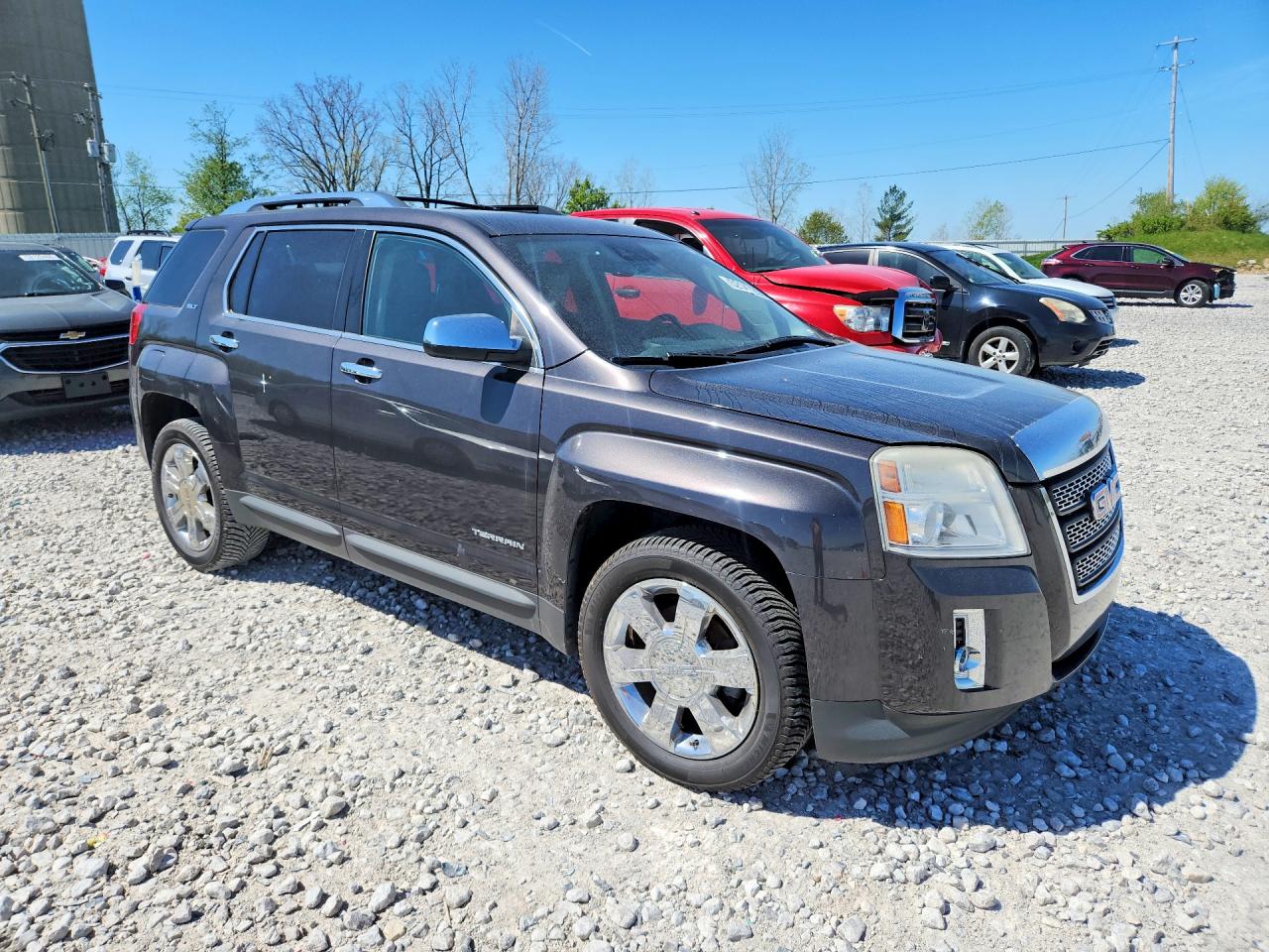 2015 Gmc Terrain Slt Коричневый vin: 2GKFLYE37F6125875