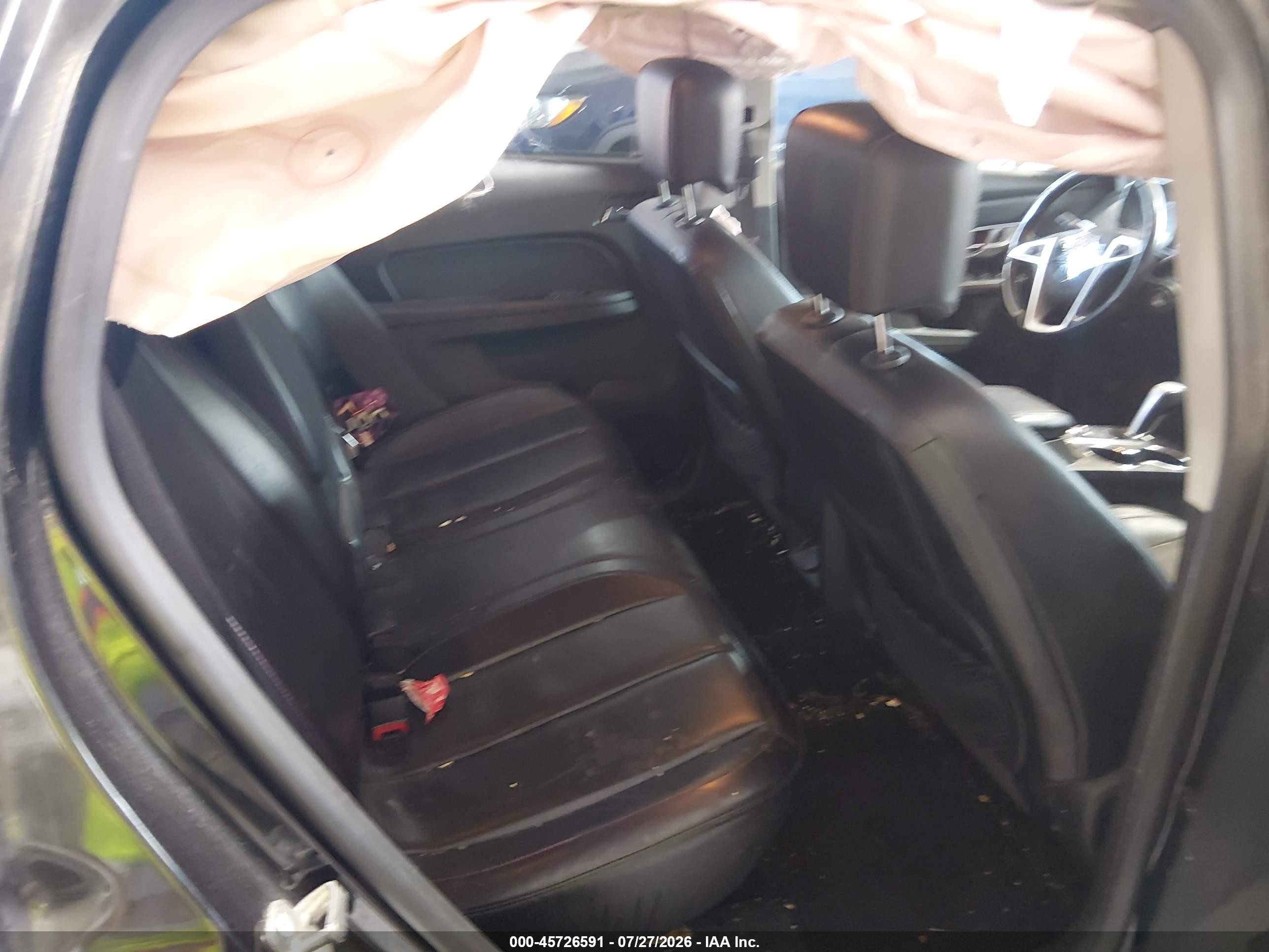 2015 Gmc Terrain Slt-2 Черный vin: 2GKFLYE37F6335778