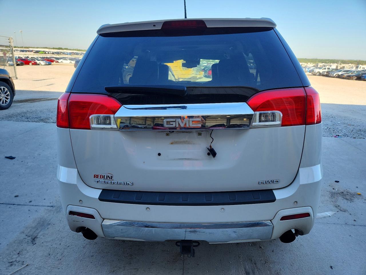 2015 Gmc Terrain Slt White vin: 2GKFLYE37F6436755